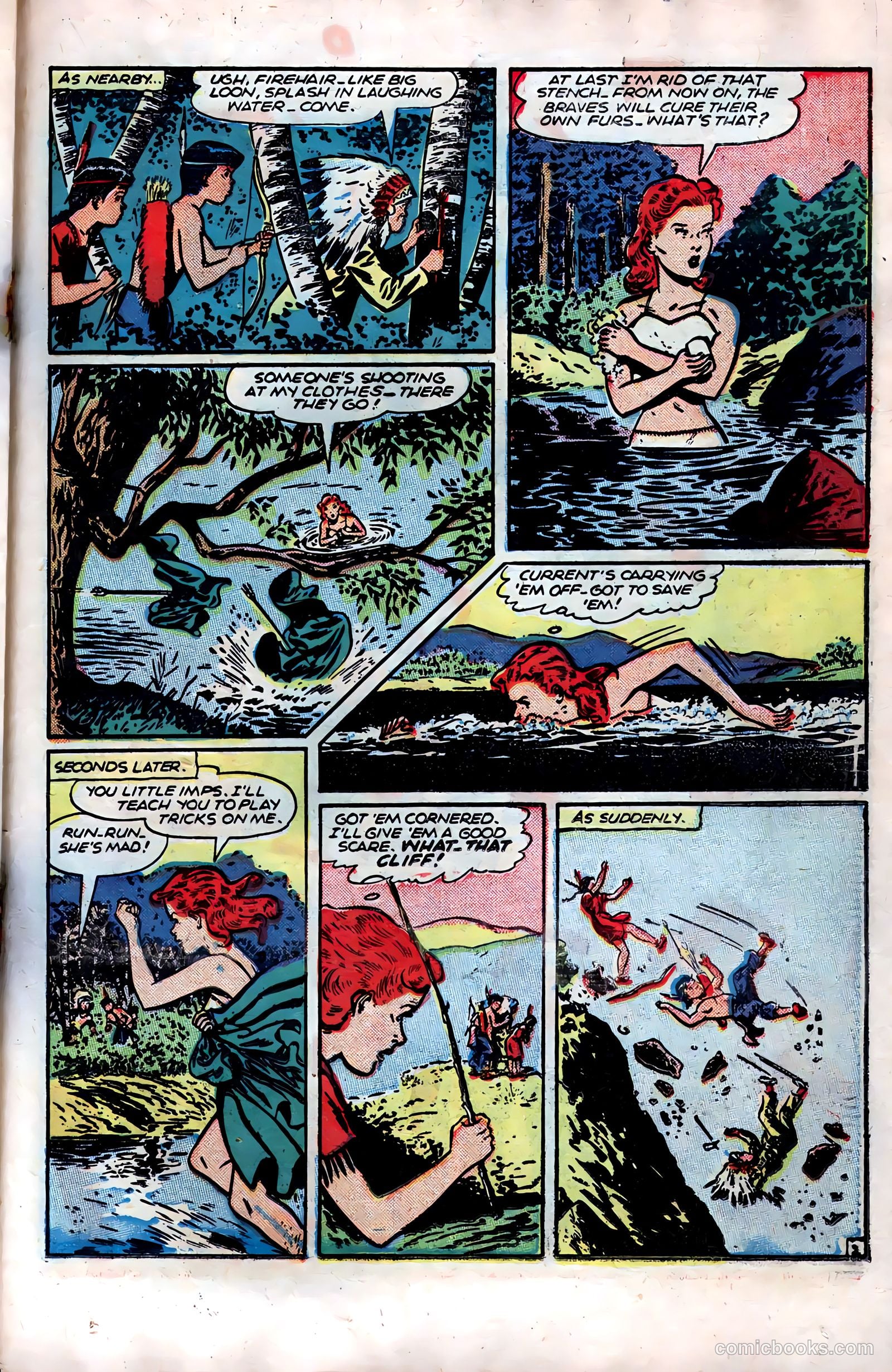 Firehair Comics #2 (1949) — page 29 of 52
