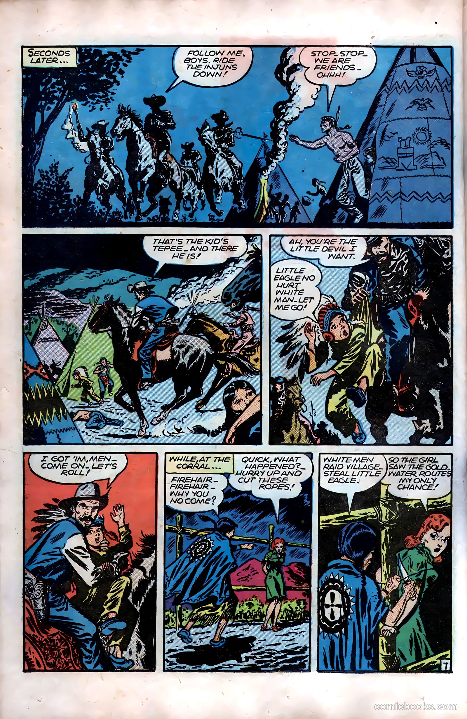 Firehair Comics #2 (1949) — page 34 of 52