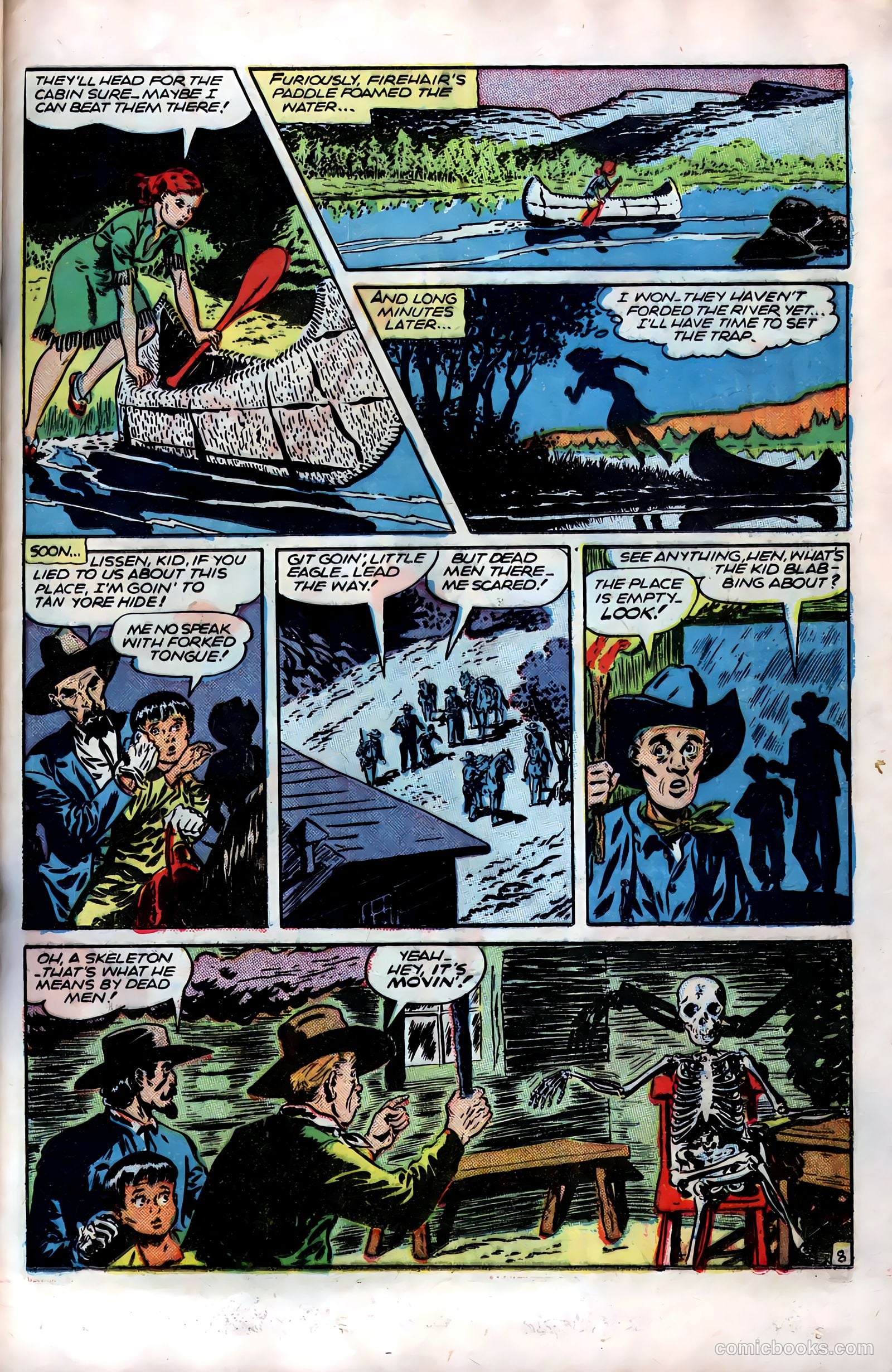 Firehair Comics #2 (1949) — page 35 of 52