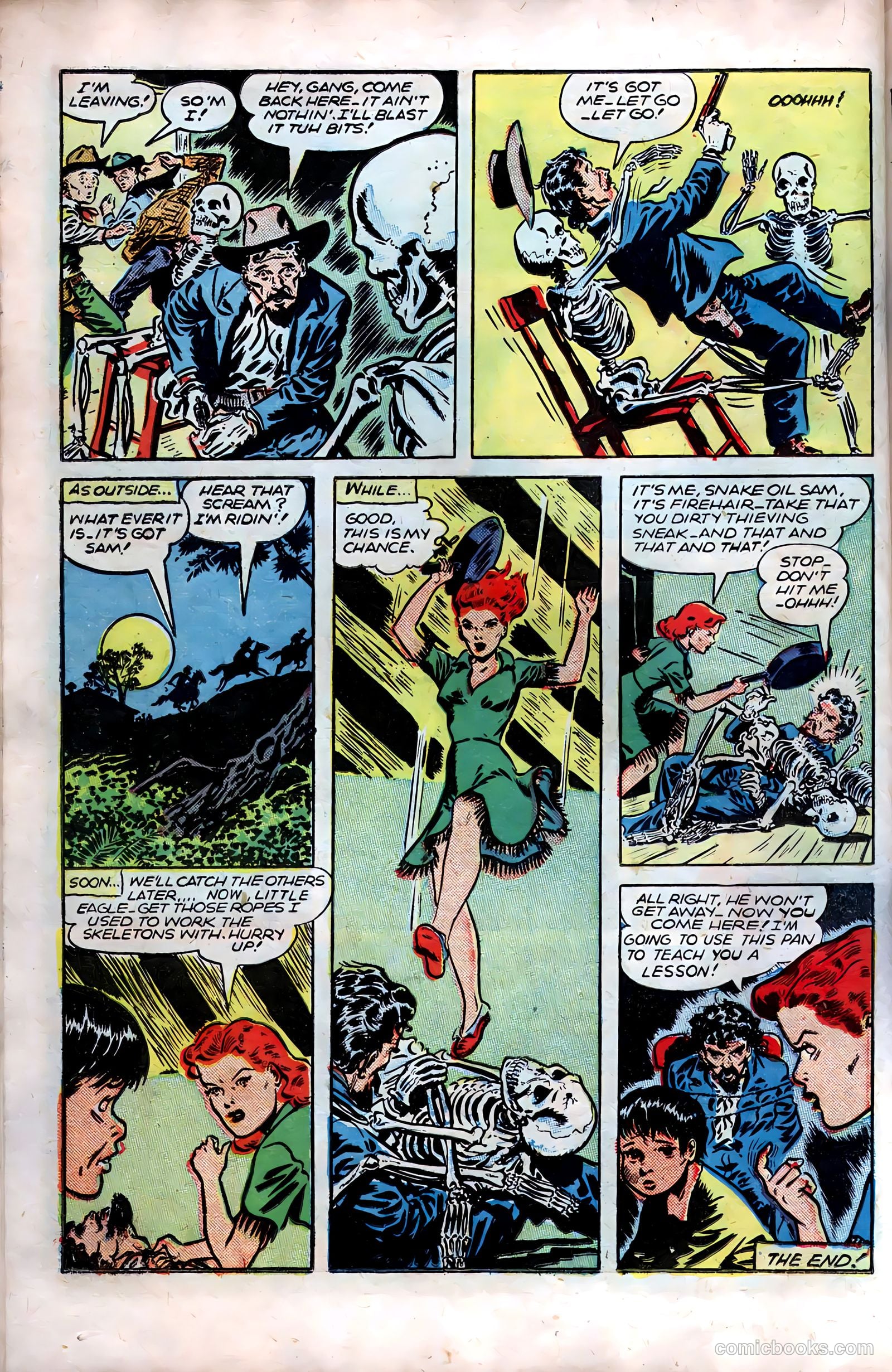 Firehair Comics #2 (1949) — page 36 of 52