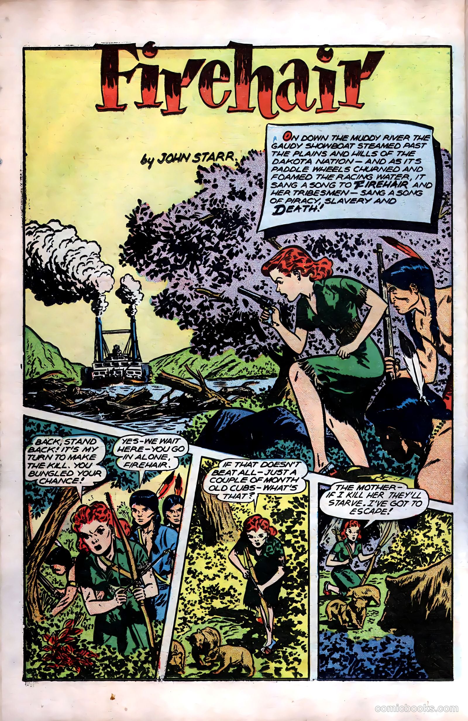 Firehair Comics #2 (1949) — page 38 of 52