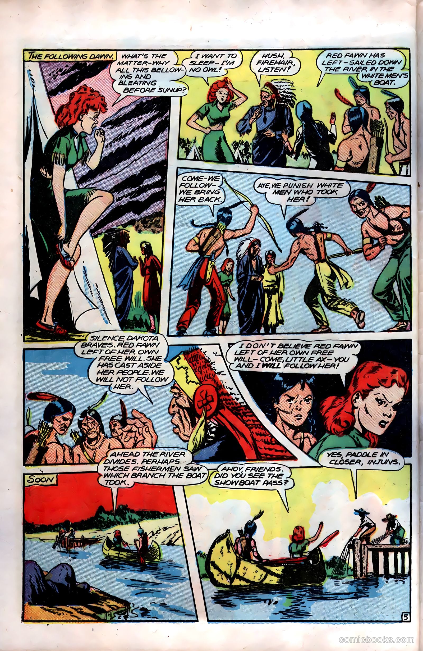 Firehair Comics #2 (1949) — page 42 of 52