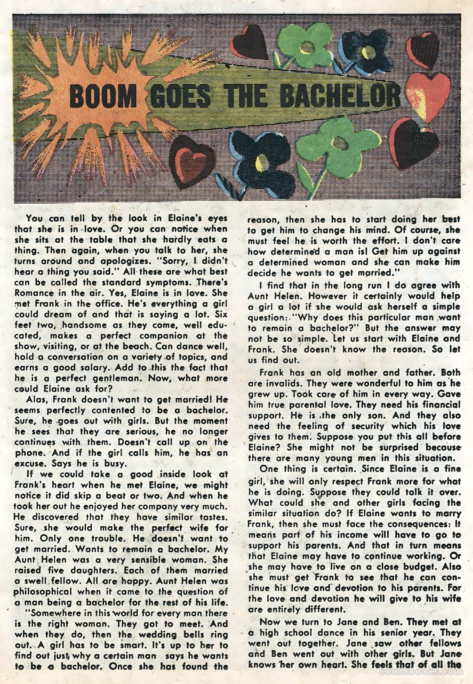 First Kiss #1 (1957) — page 17 of 36