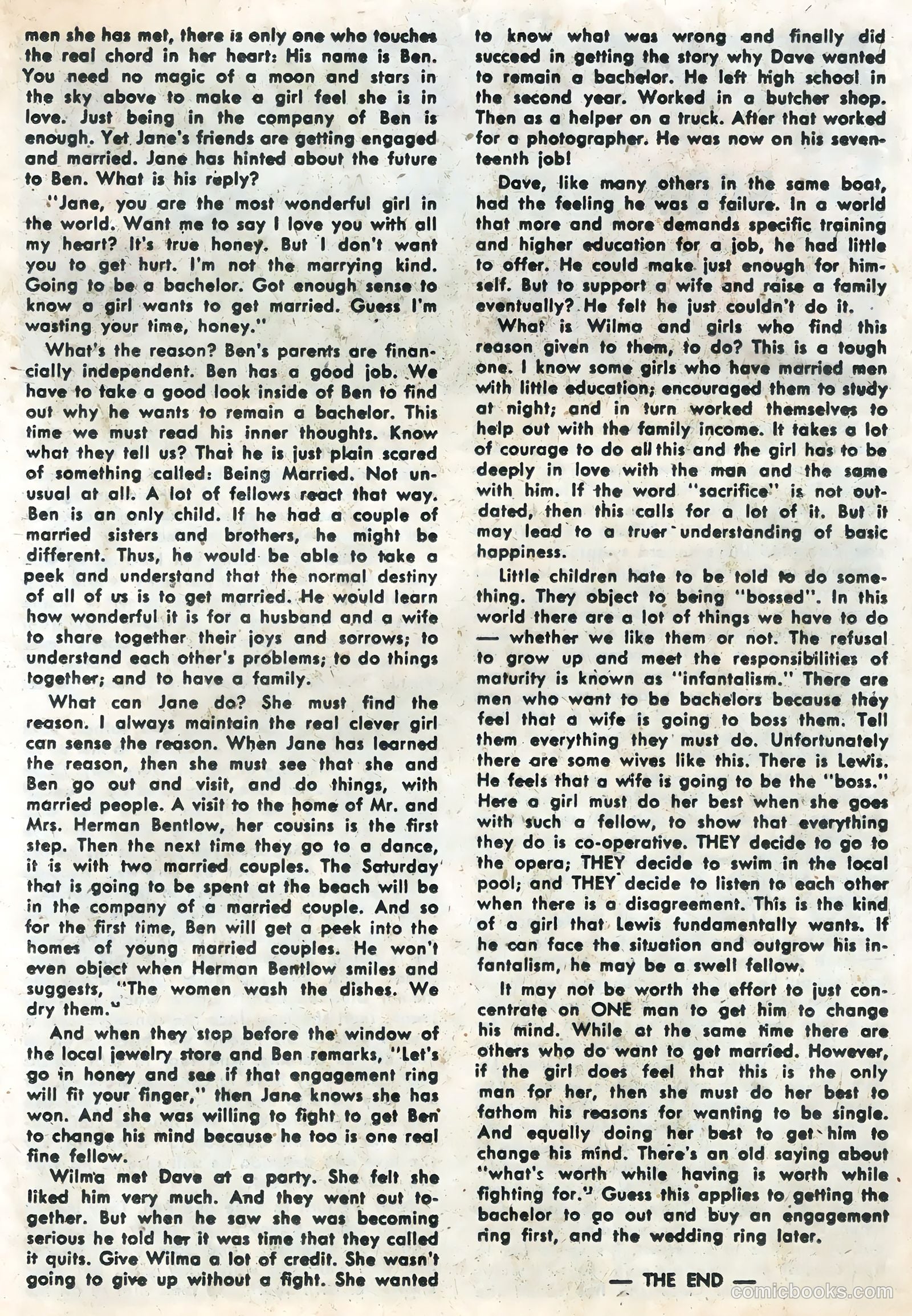 First Kiss #1 (1957) — page 18 of 36