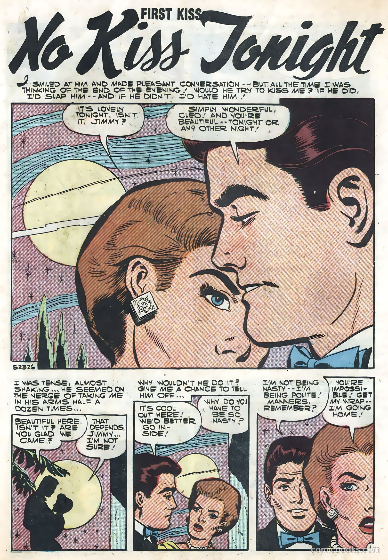 First Kiss #1 (1957) — page 19 of 36