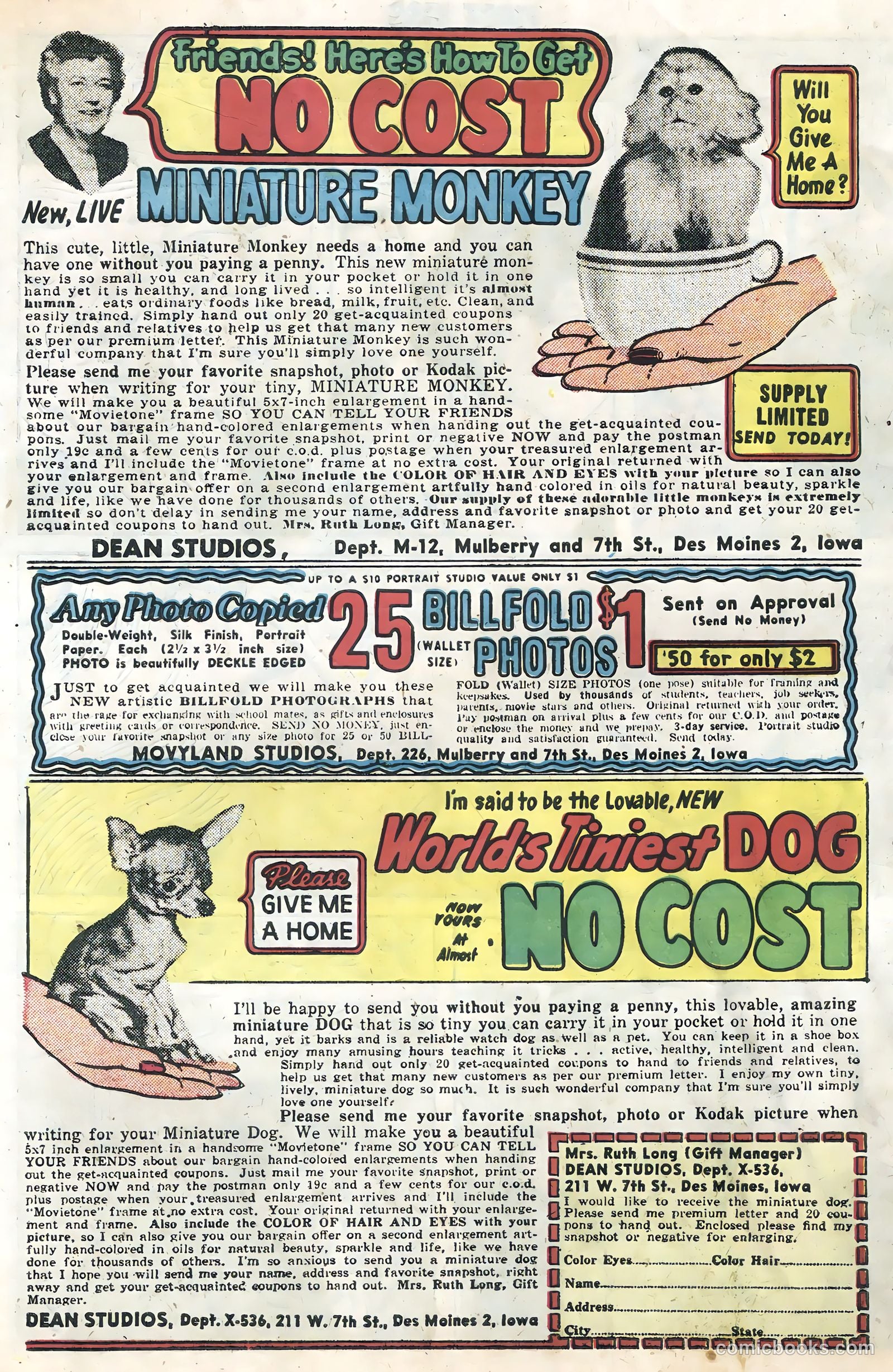 First Kiss #1 (1957) — page 34 of 36