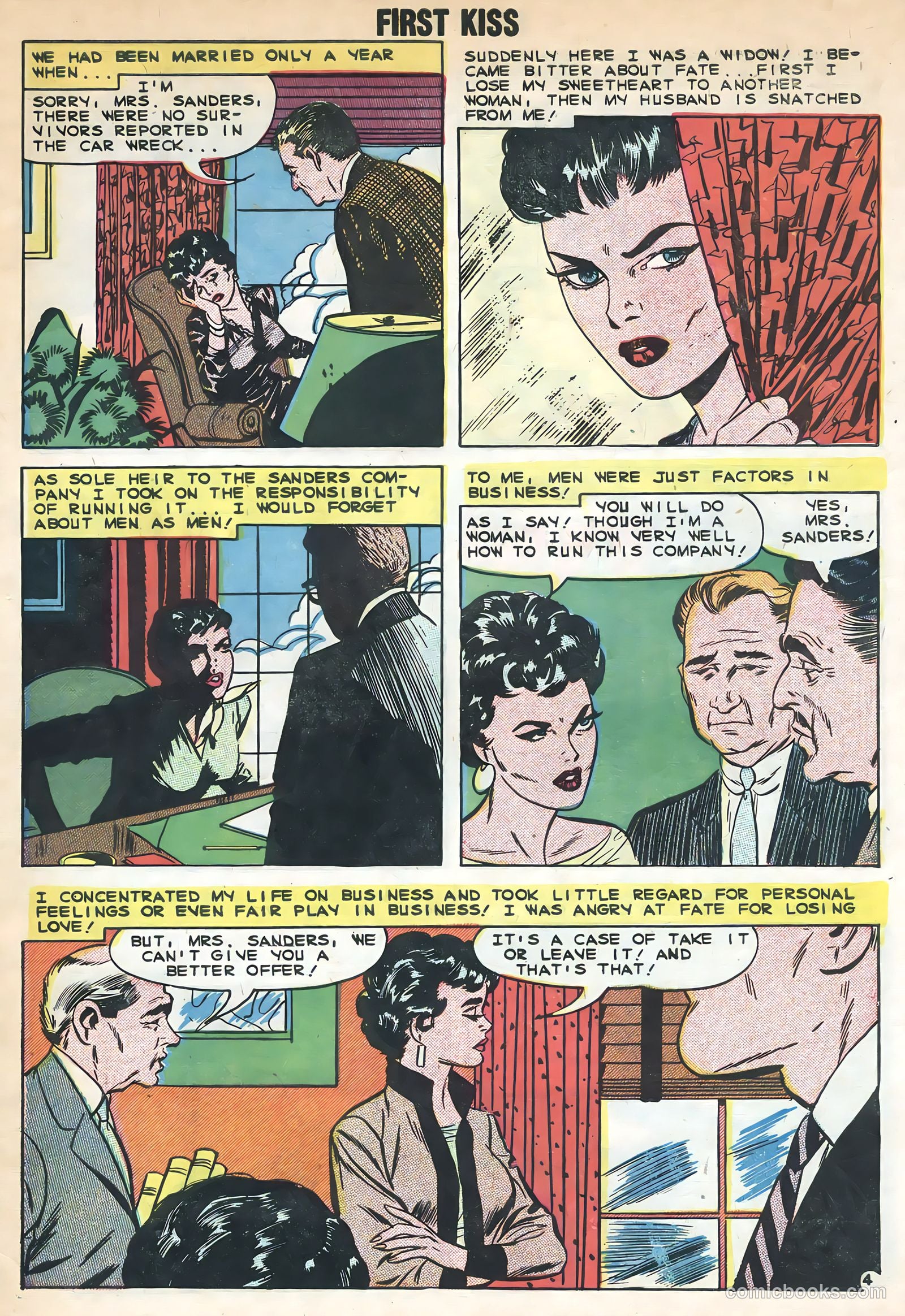 First Kiss #10 (1959) — page 7 of 36