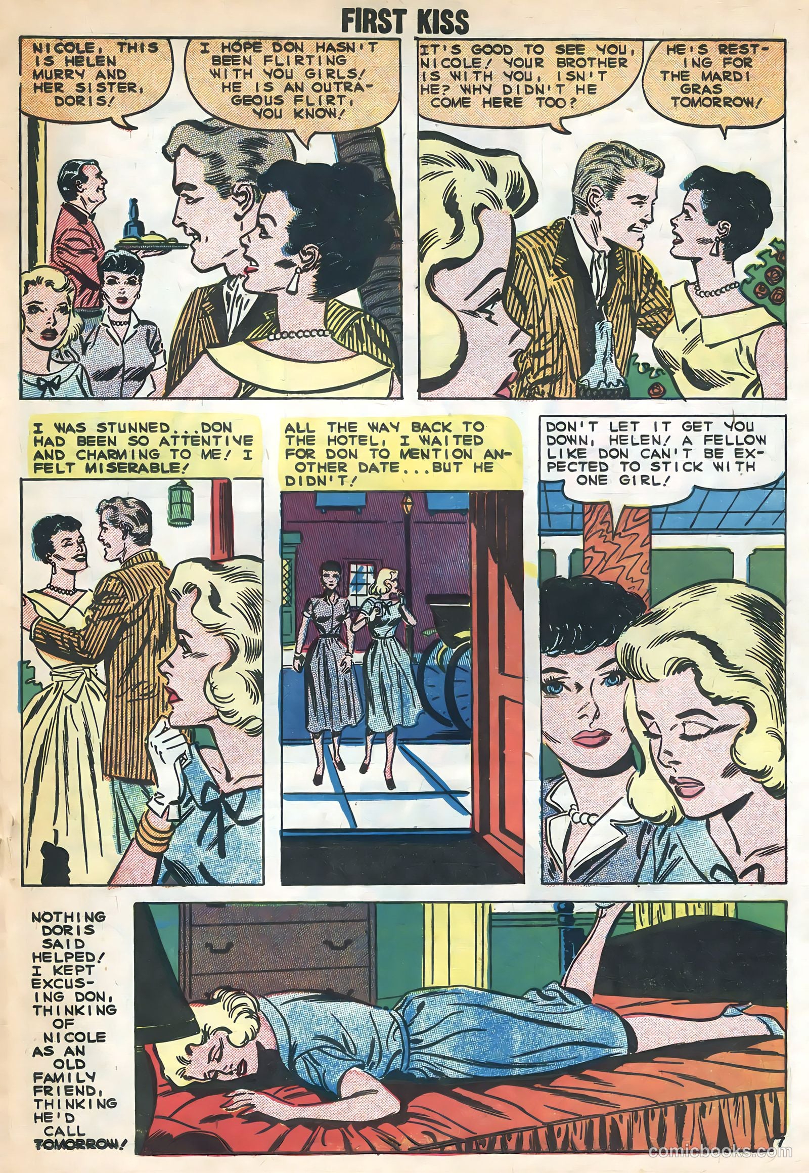 First Kiss #10 (1959) — page 19 of 36