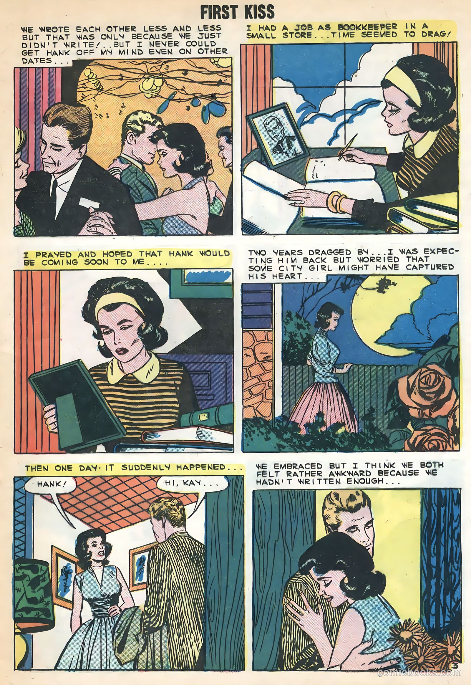 First Kiss #10 (1959) — page 25 of 36