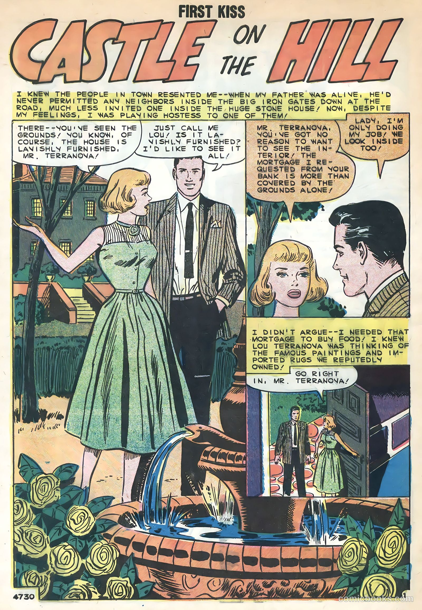 First Kiss #10 (1959) — page 28 of 36