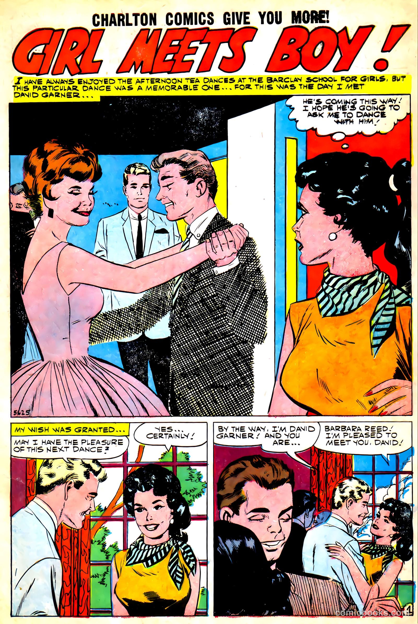 First Kiss #11 (1959) — page 3 of 37