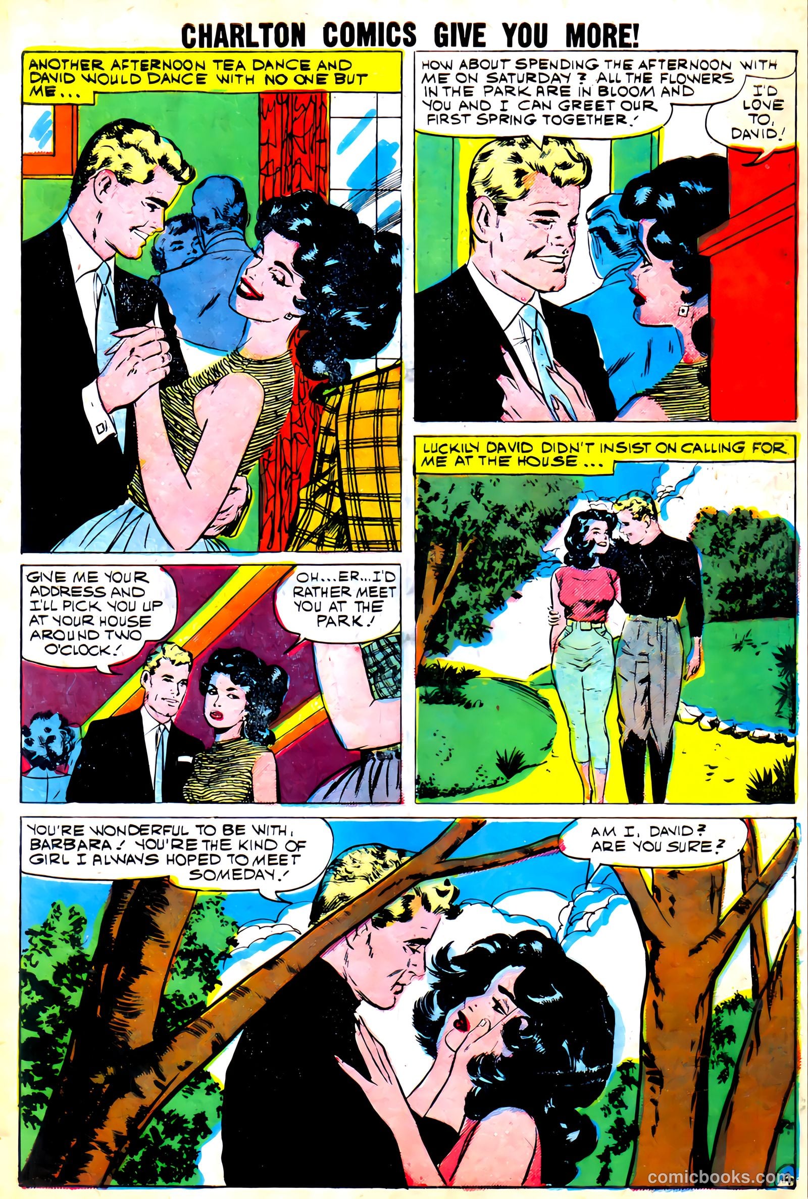 First Kiss #11 (1959) — page 7 of 37
