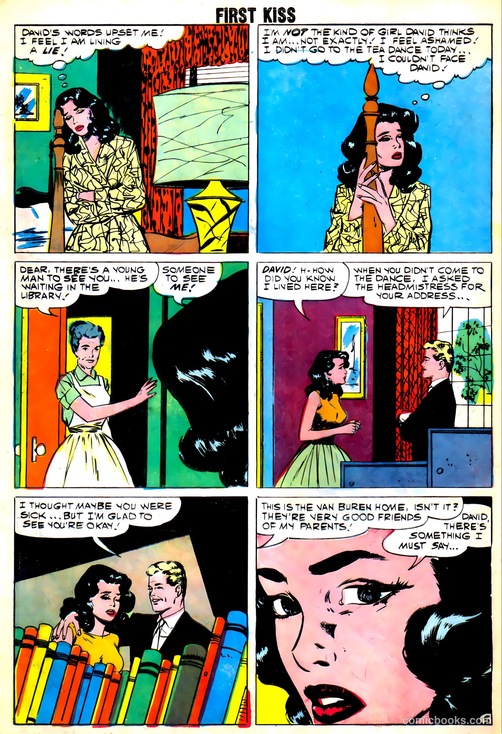 First Kiss #11 (1959) — page 8 of 37