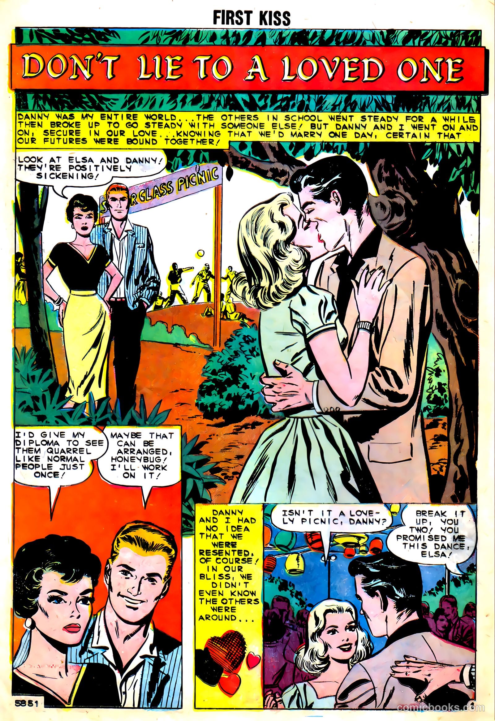 First Kiss #11 (1959) — page 12 of 37