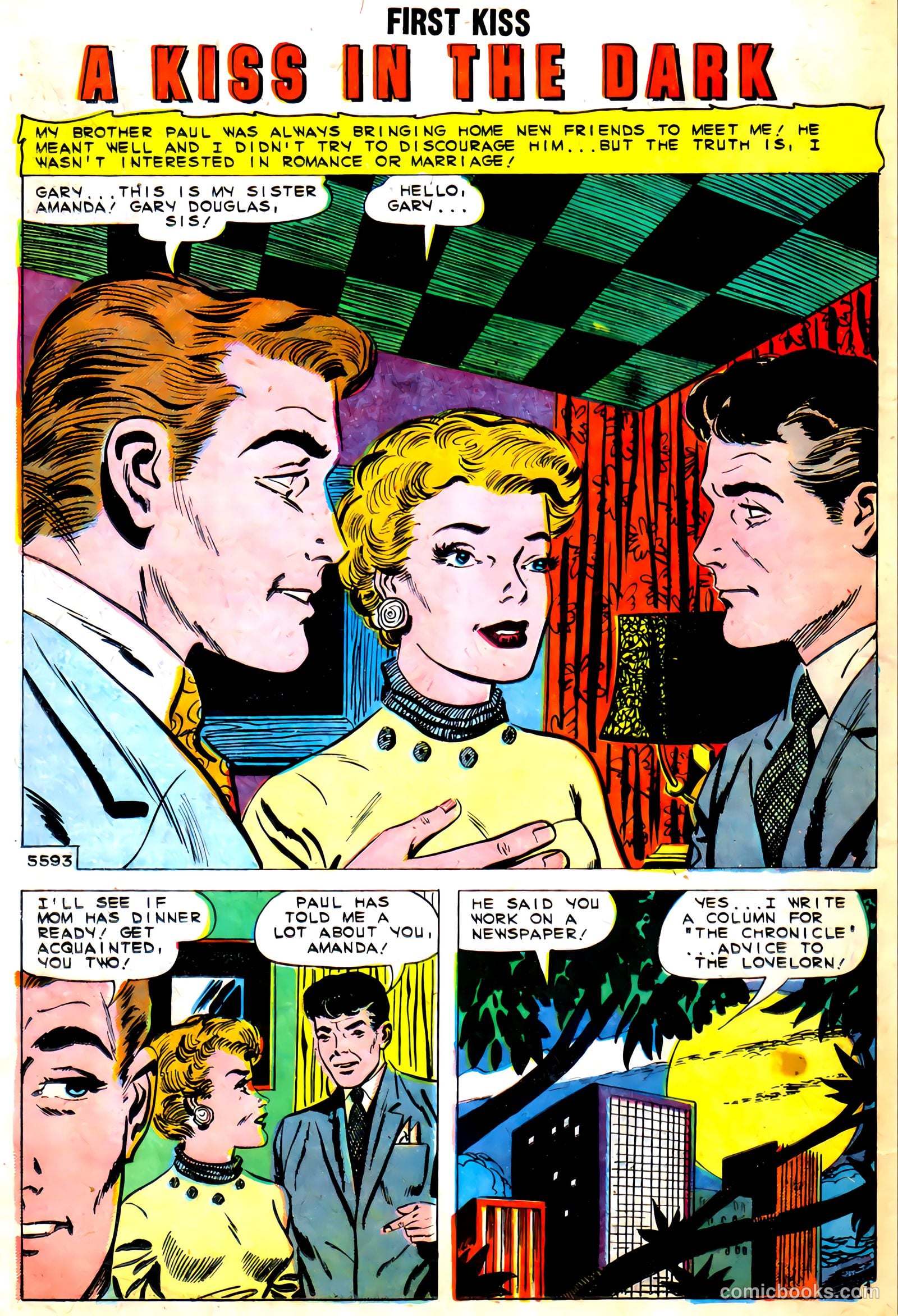 First Kiss #11 (1959) — page 20 of 37