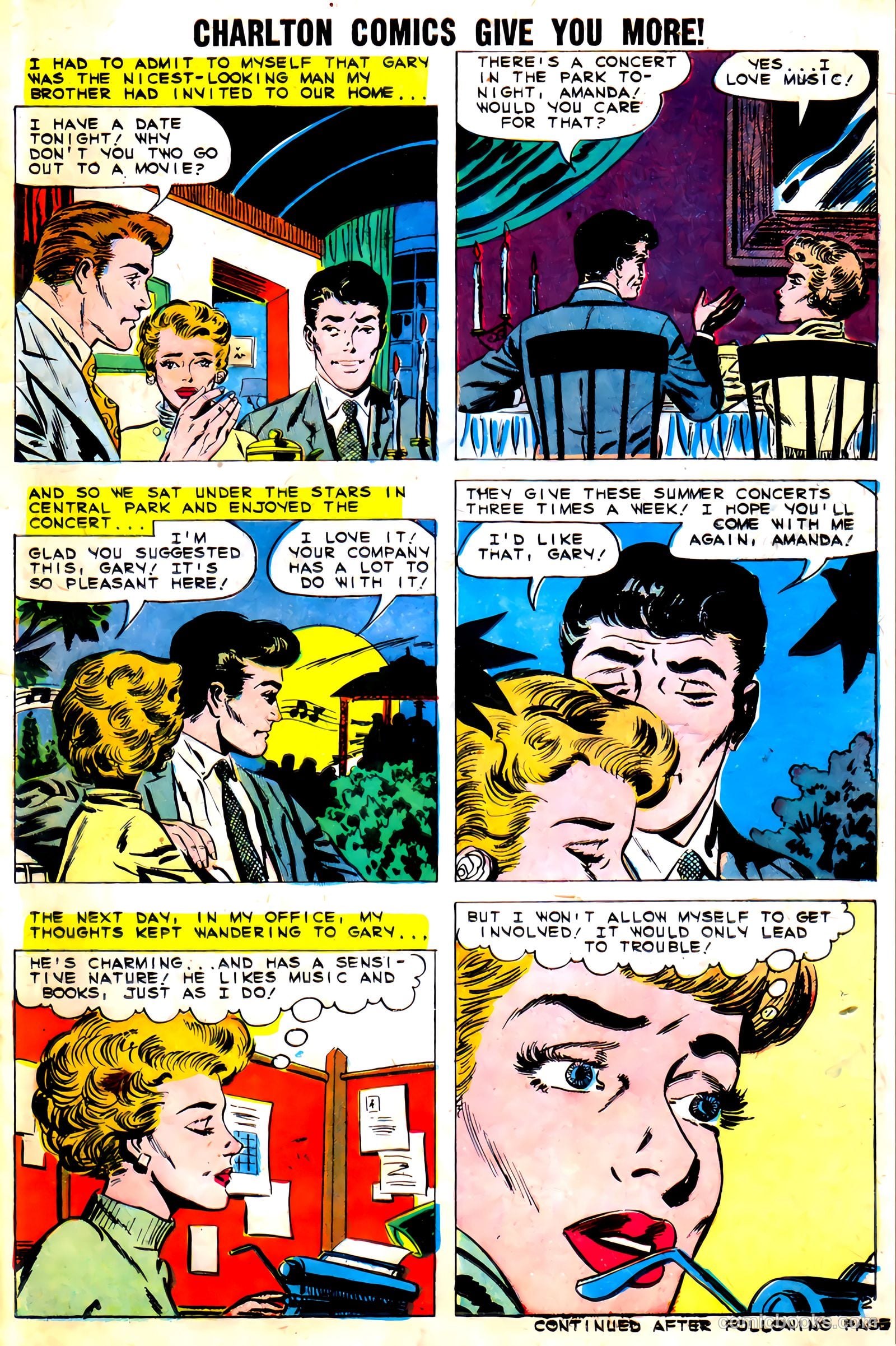 First Kiss #11 (1959) — page 21 of 37