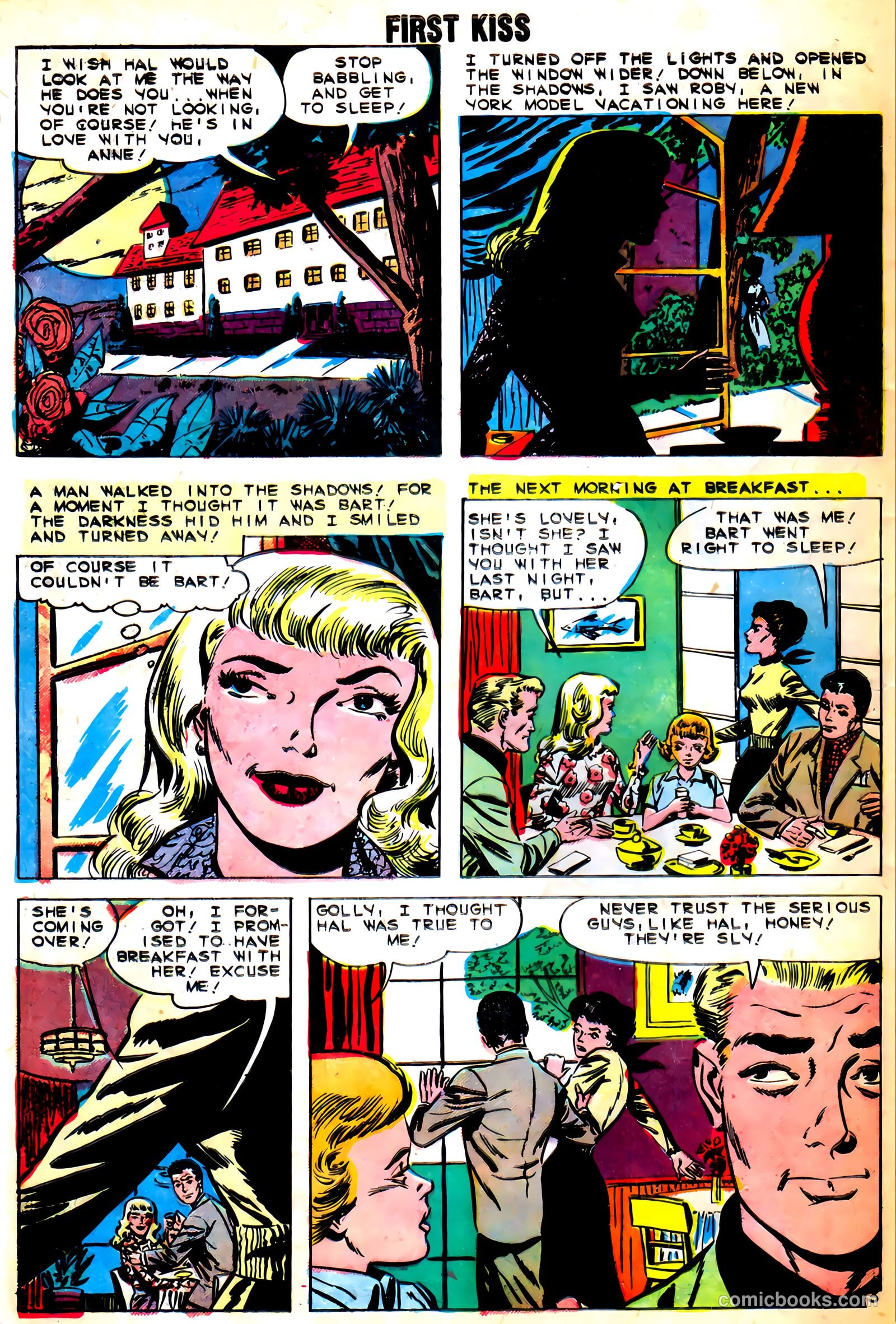 First Kiss #11 (1959) — page 28 of 37