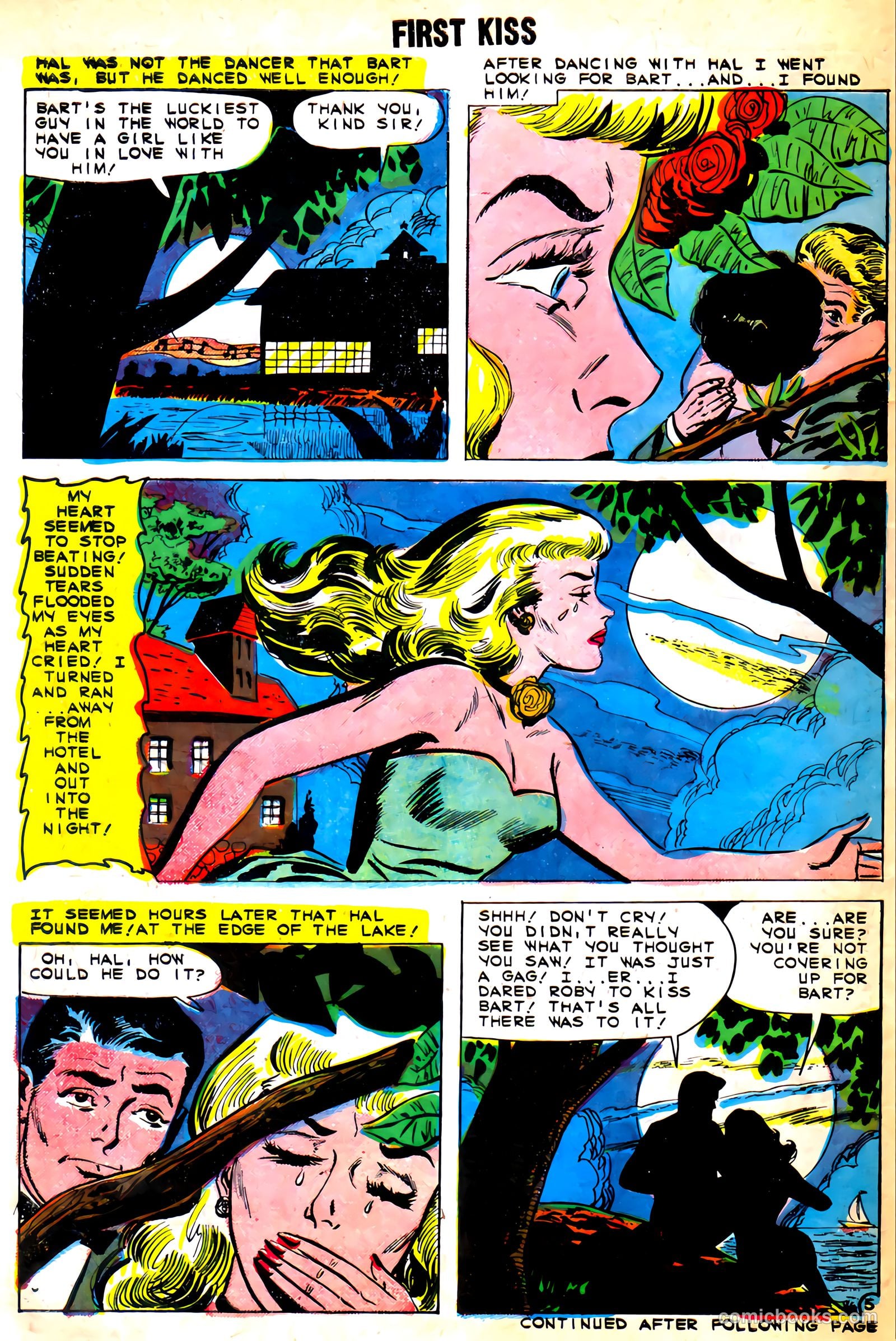 First Kiss #11 (1959) — page 30 of 37