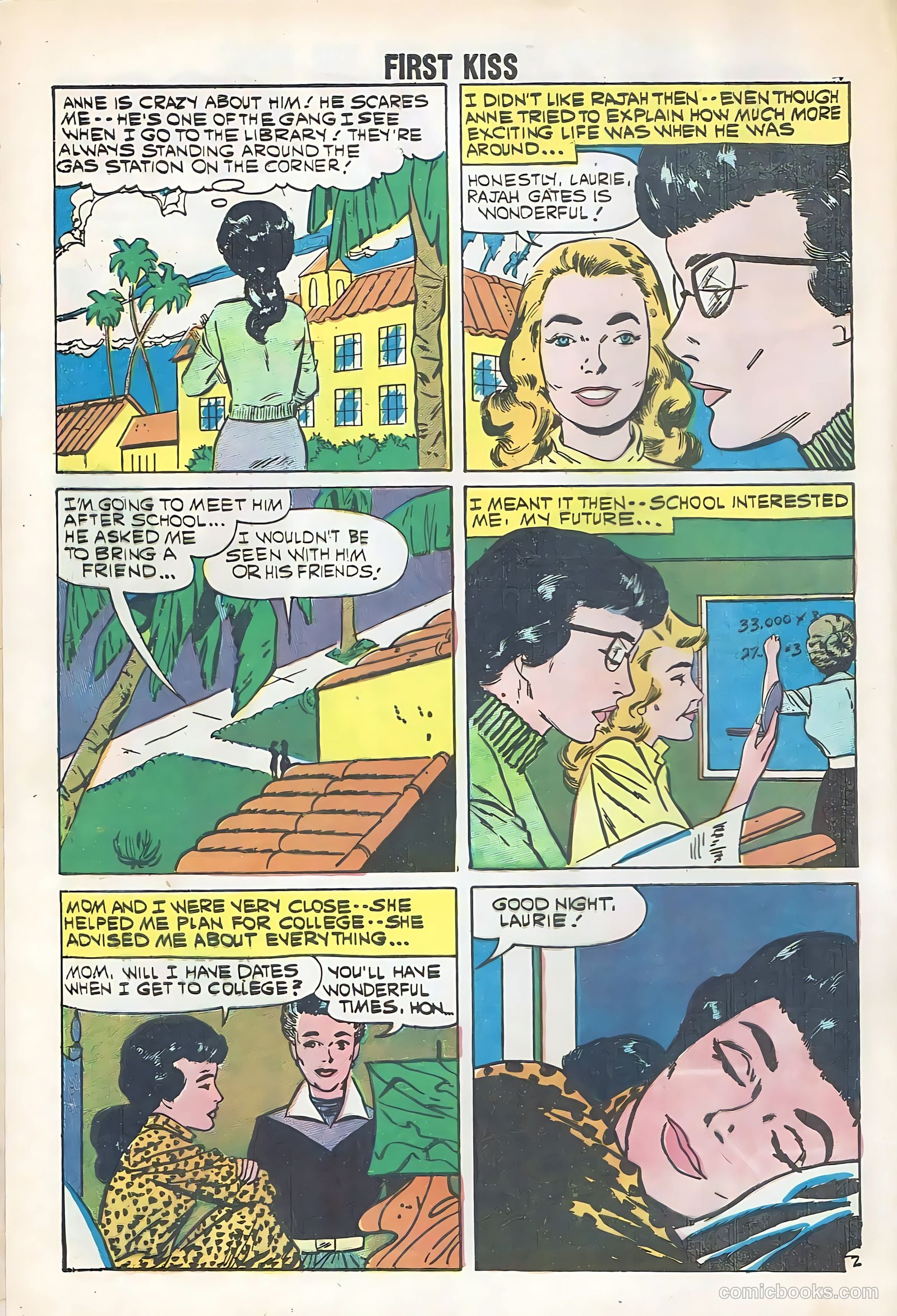 First Kiss #12 (1960) — page 4 of 36
