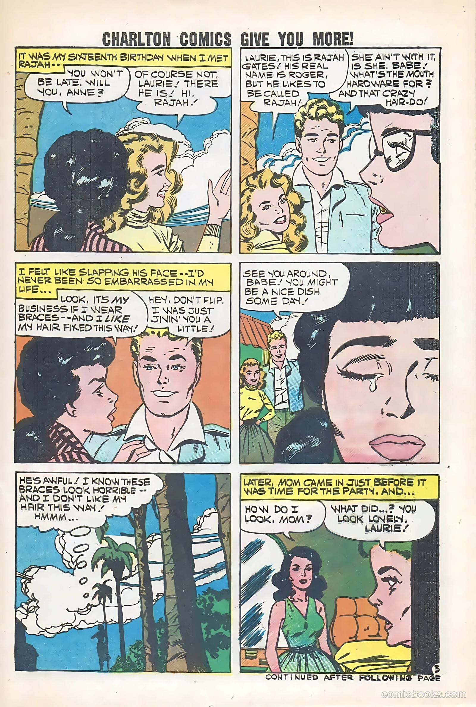 First Kiss #12 (1960) — page 5 of 36