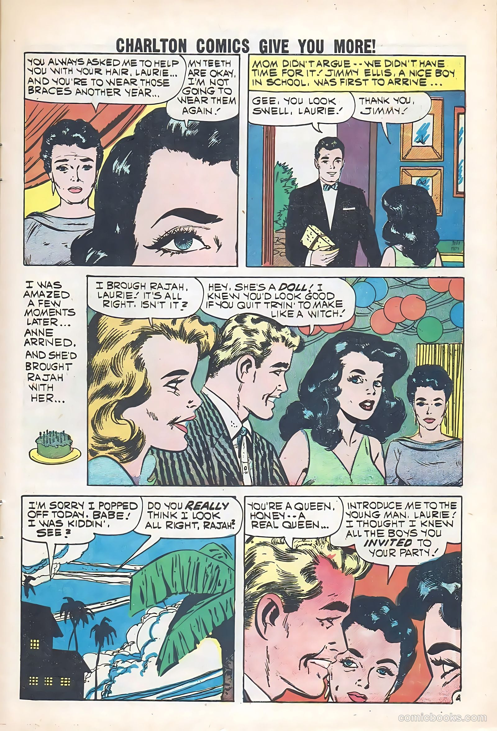 First Kiss #12 (1960) — page 7 of 36