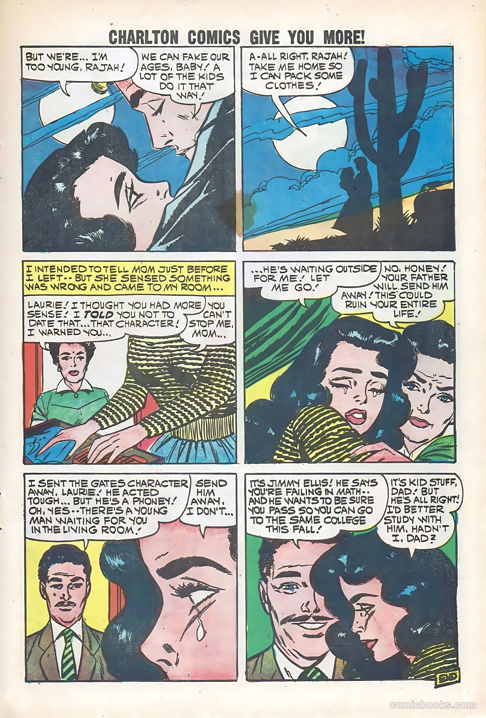First Kiss #12 (1960) — page 11 of 36