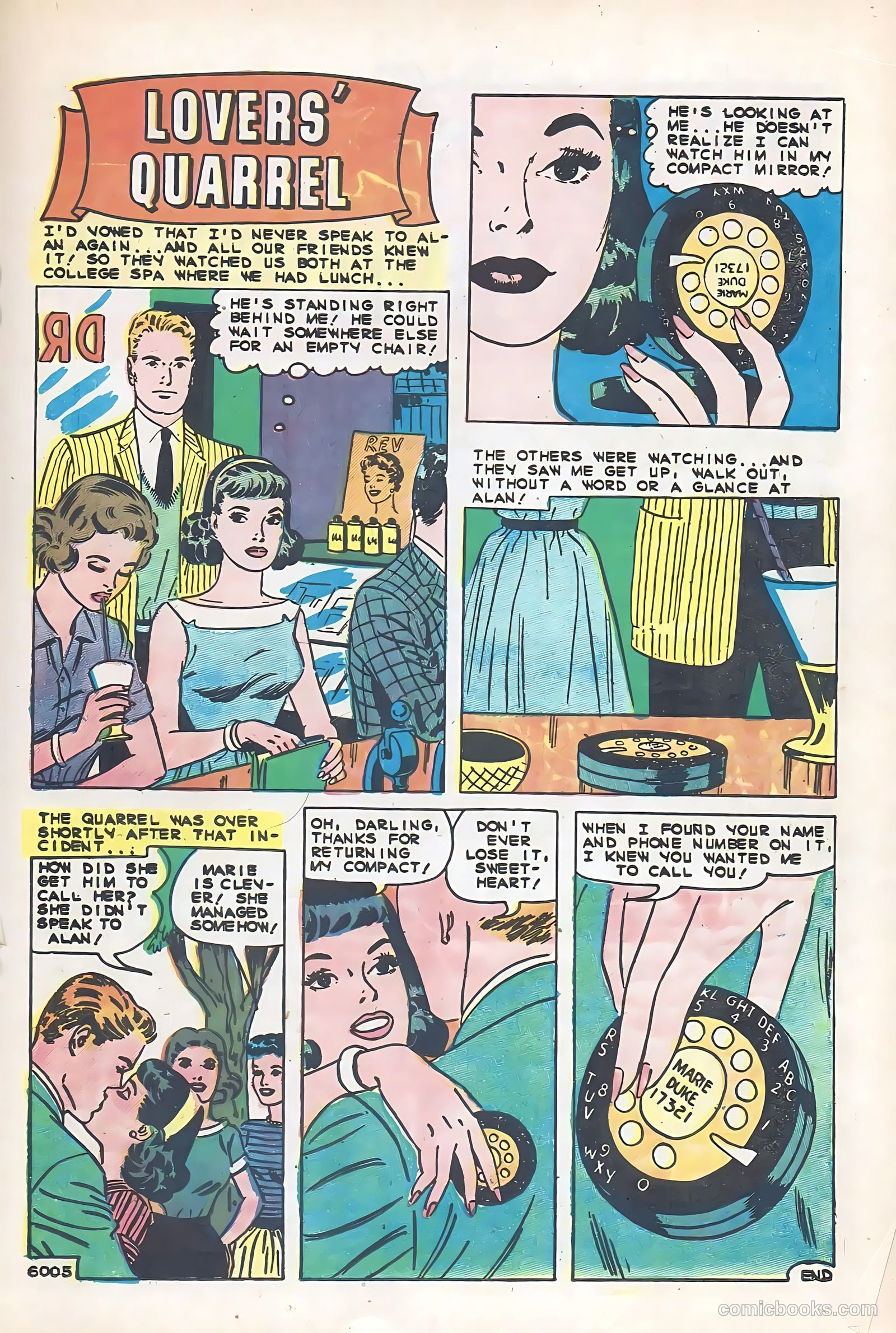 First Kiss #12 (1960) — page 19 of 36