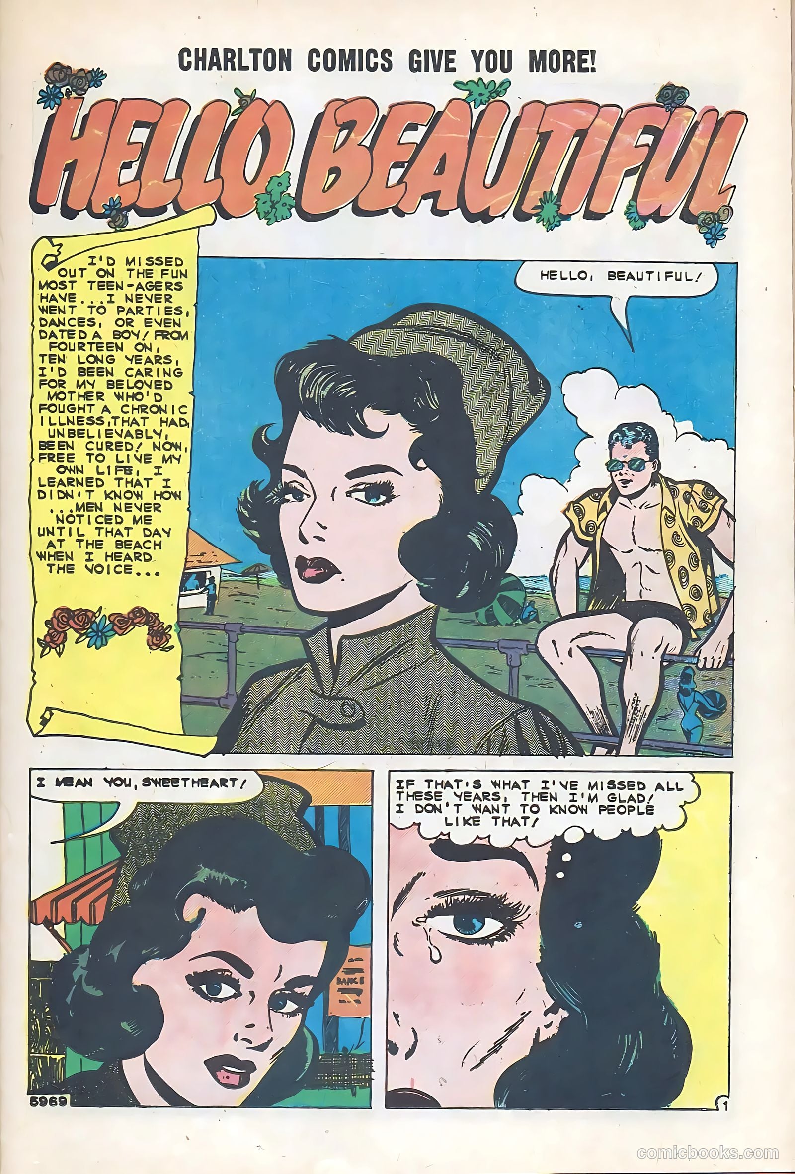 First Kiss #12 (1960) — page 23 of 36