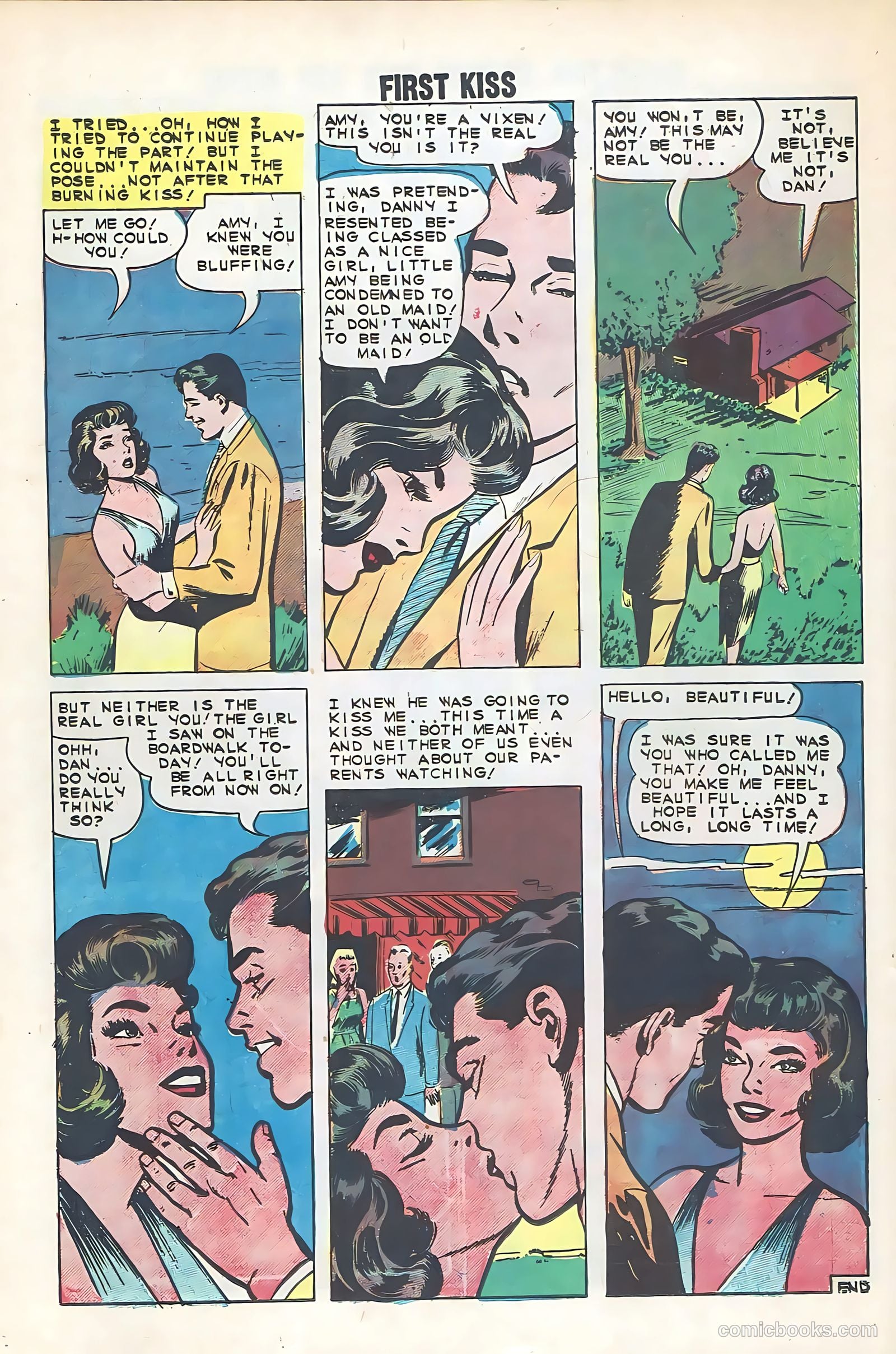 First Kiss #12 (1960) — page 26 of 36