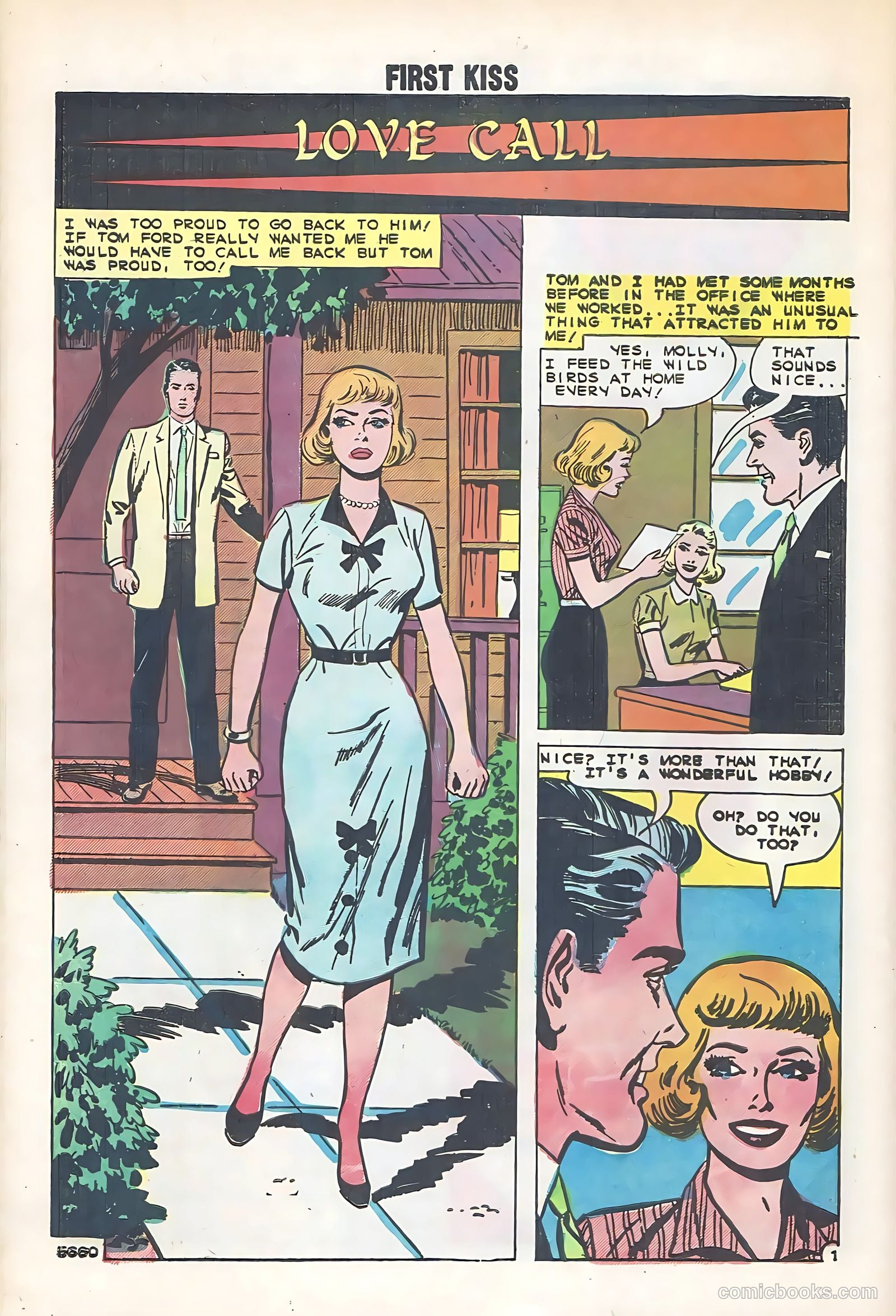 First Kiss #12 (1960) — page 28 of 36