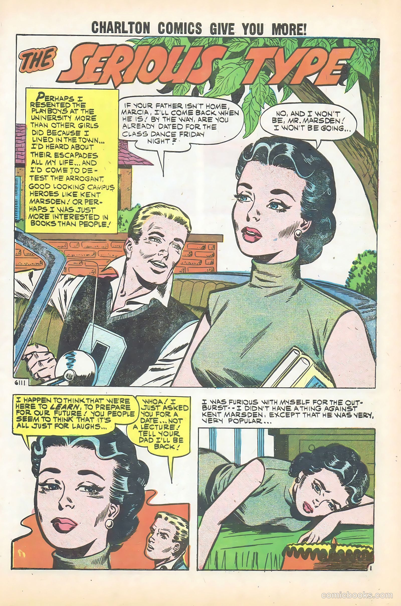 First Kiss #13 (1960) — page 3 of 36