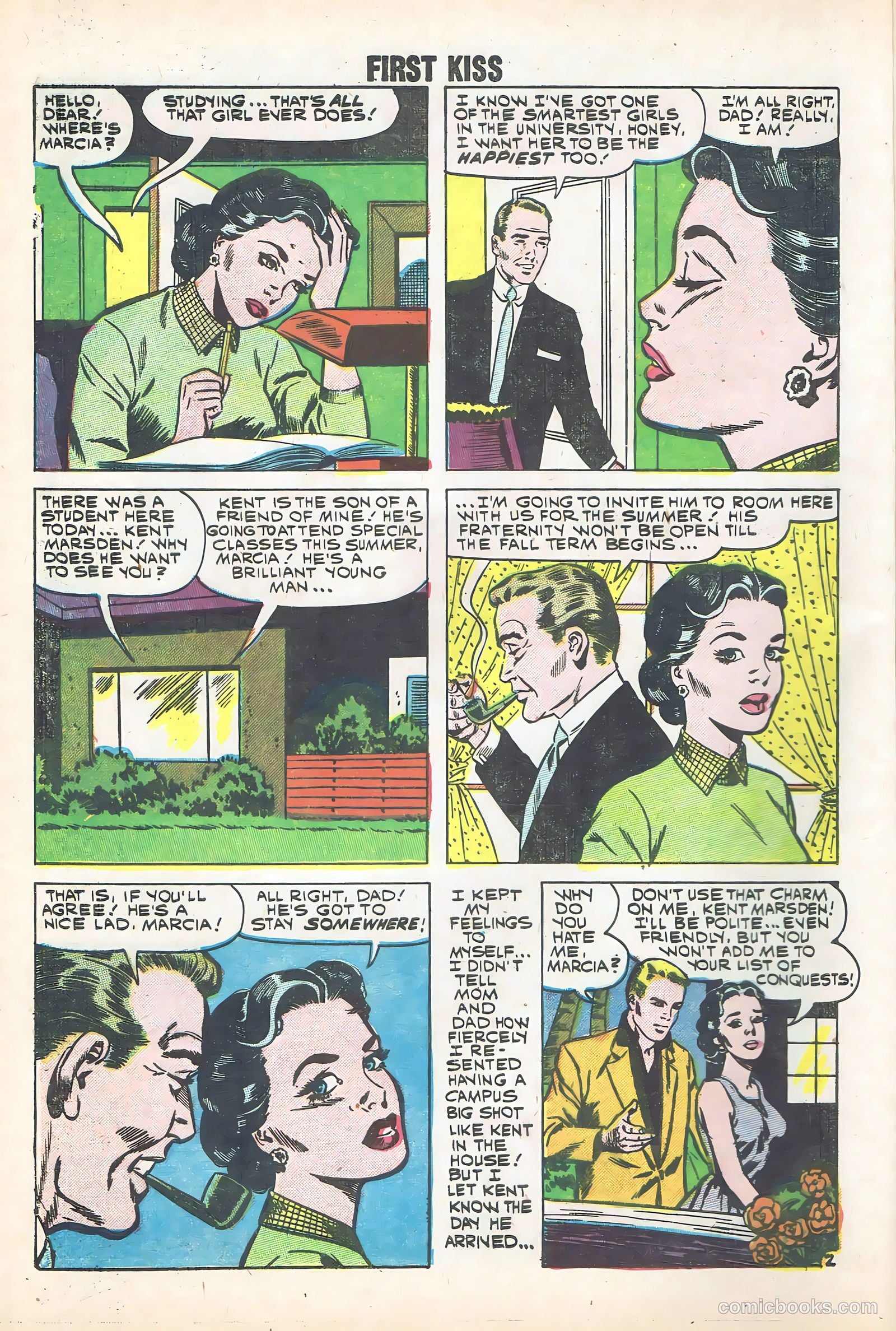 First Kiss #13 (1960) — page 4 of 36