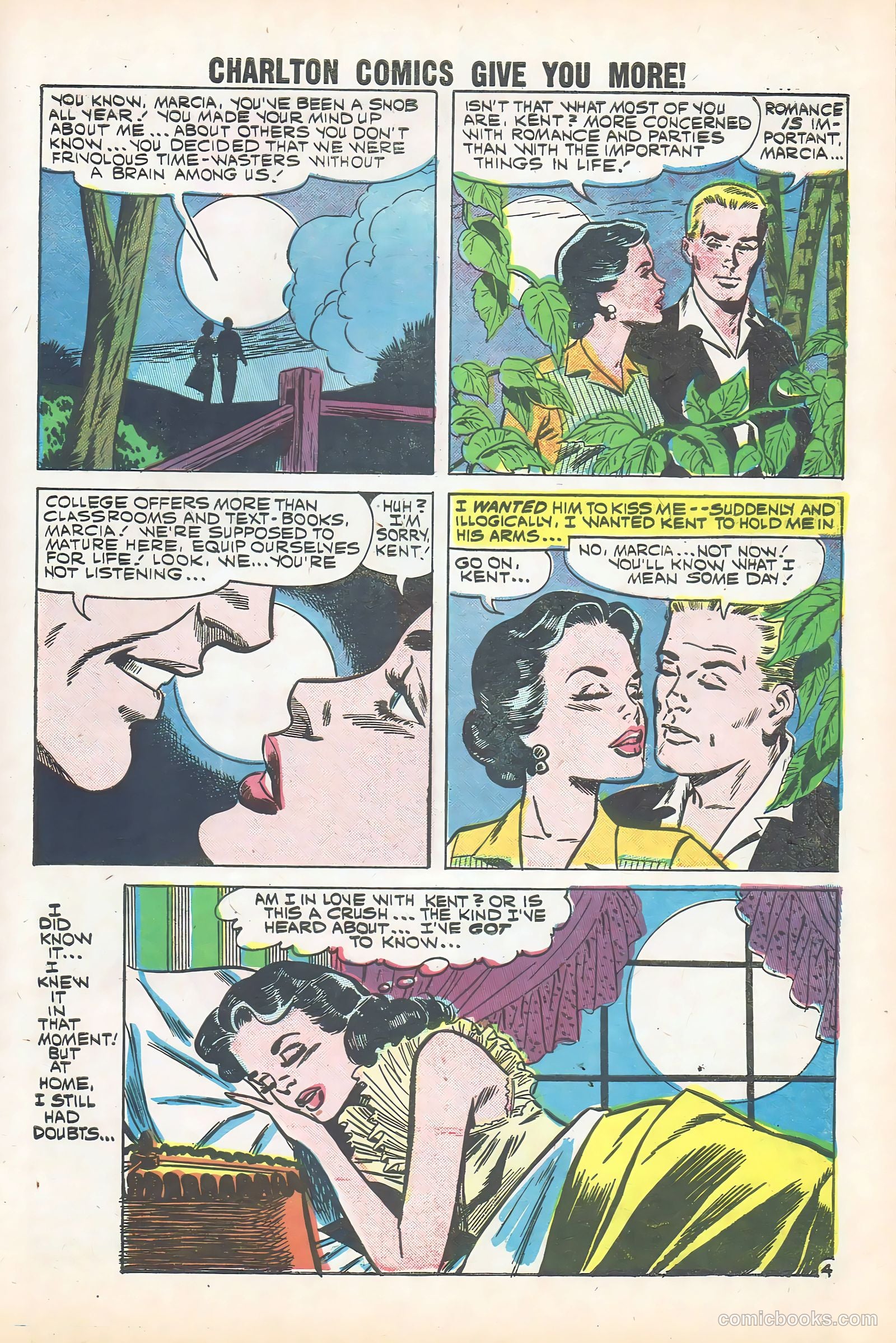 First Kiss #13 (1960) — page 7 of 36