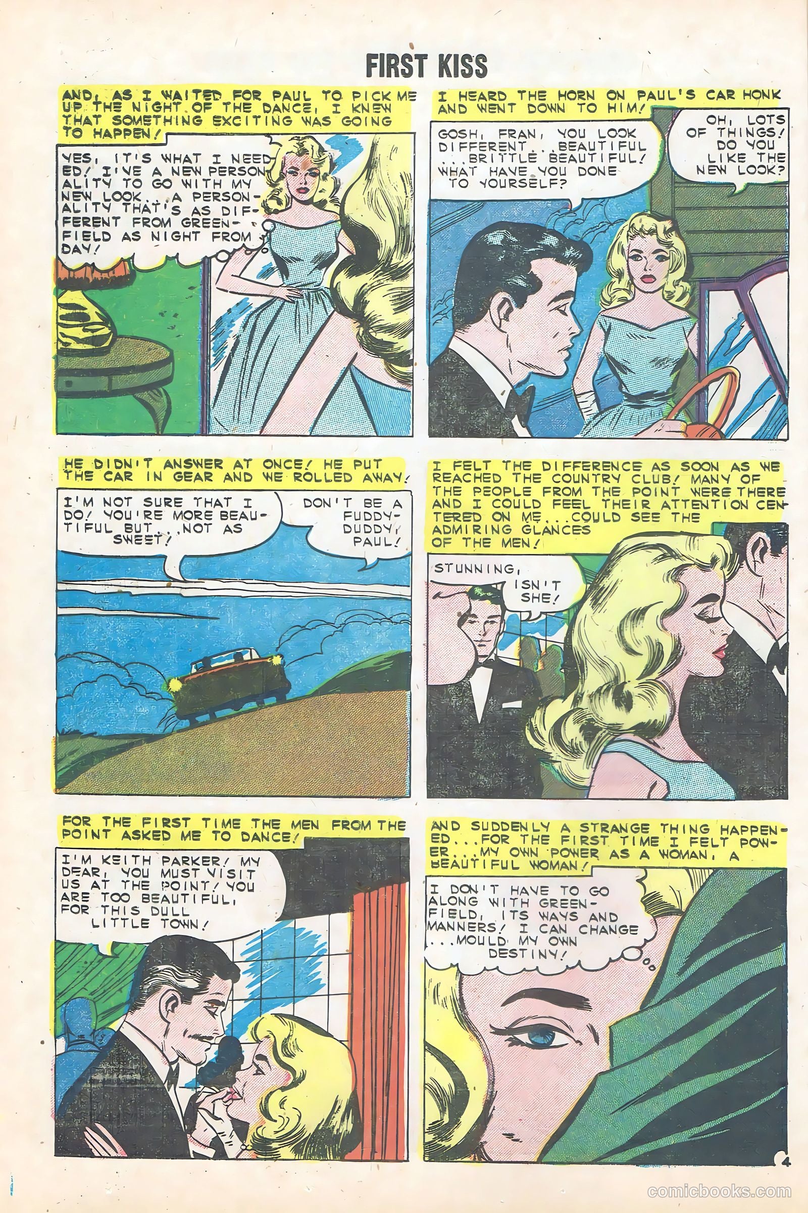 First Kiss #13 (1960) — page 12 of 36