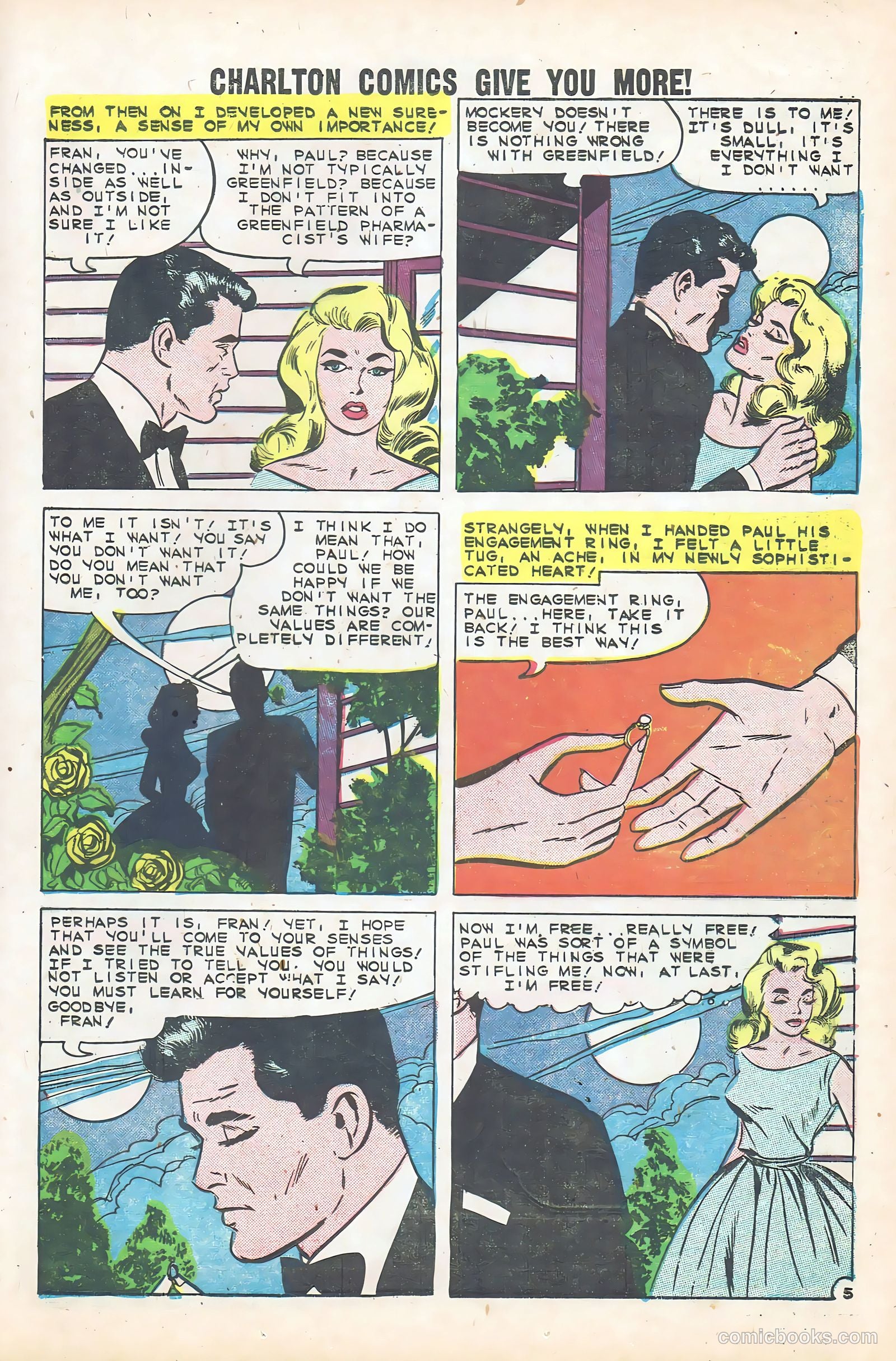 First Kiss #13 (1960) — page 13 of 36
