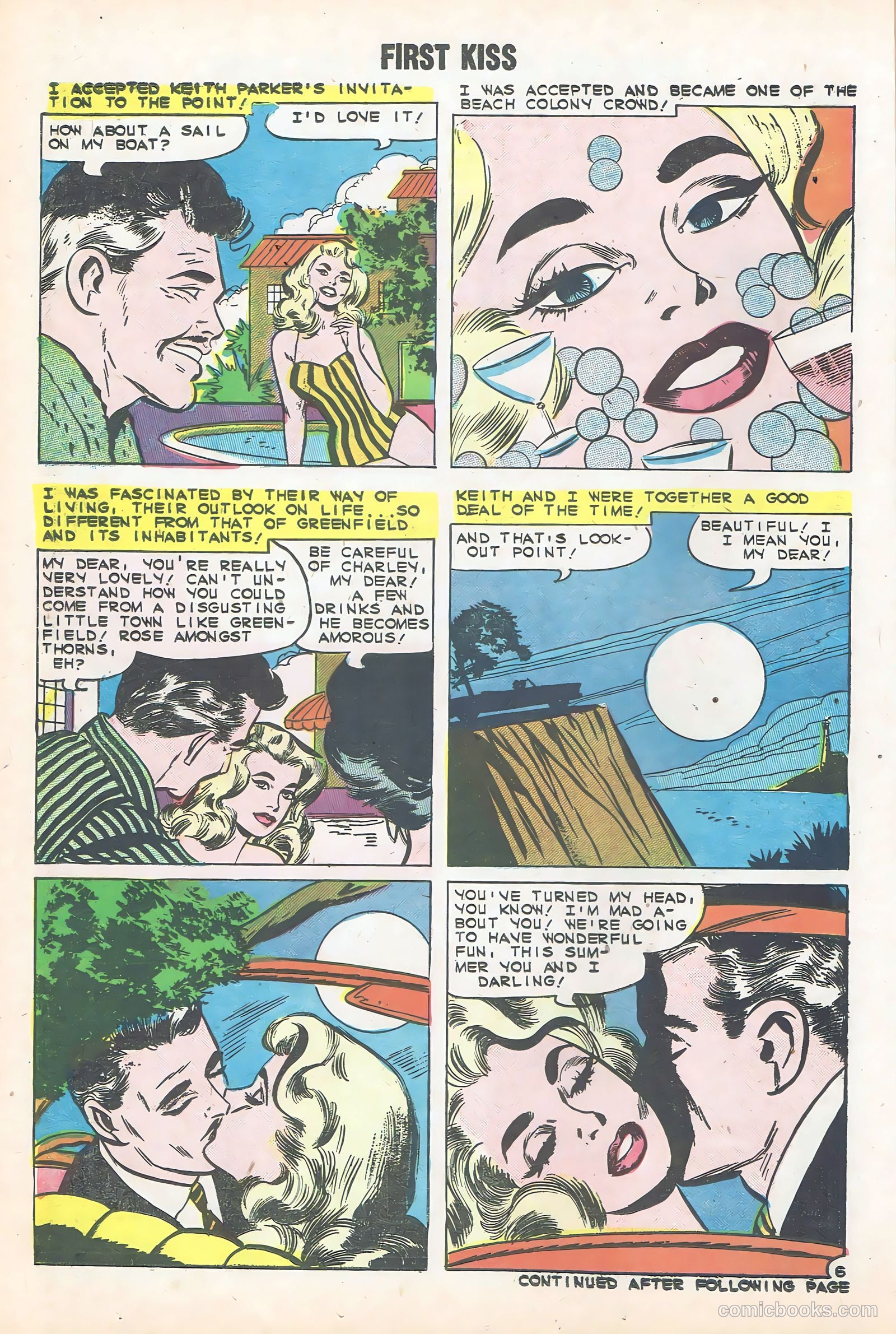 First Kiss #13 (1960) — page 14 of 36