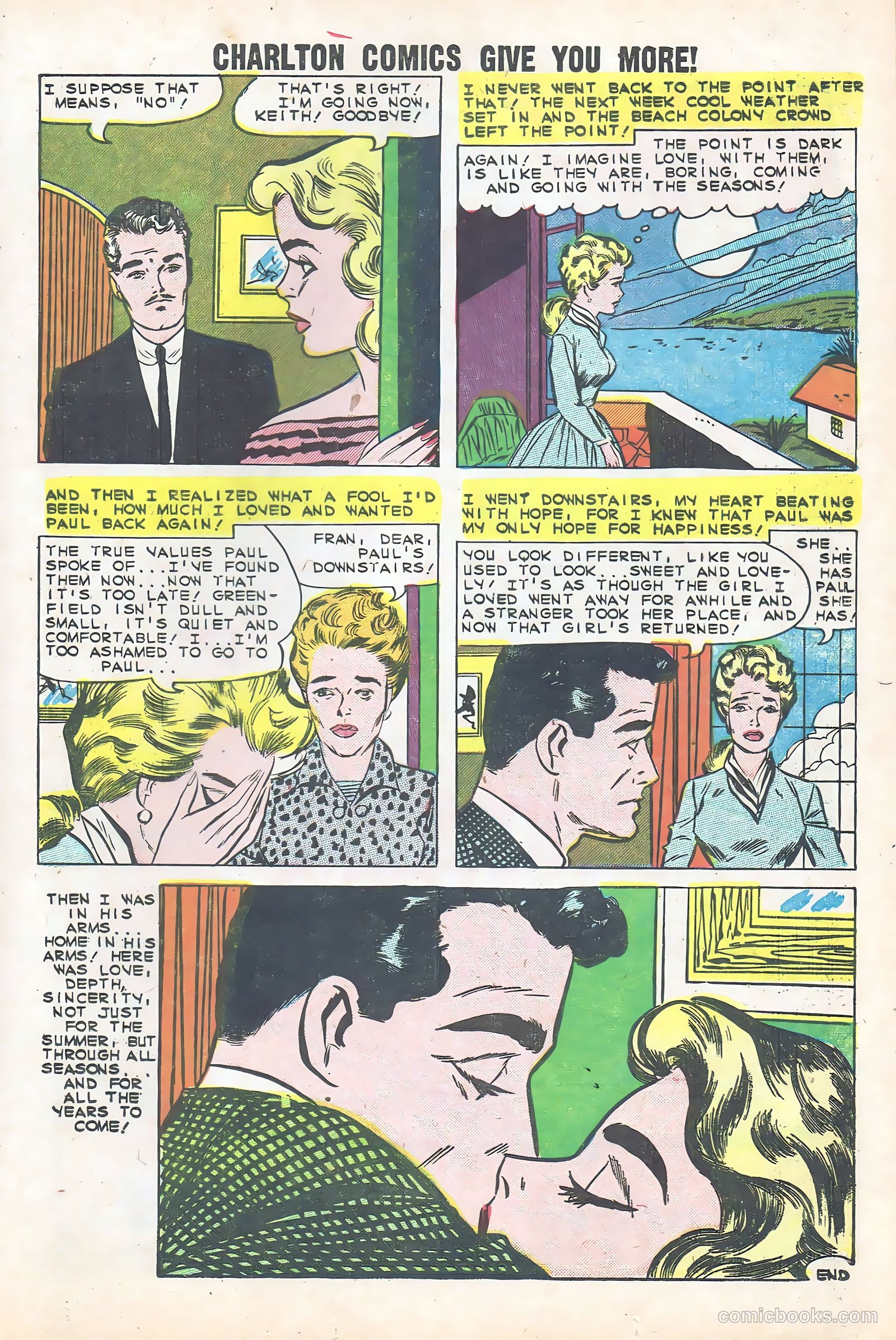 First Kiss #13 (1960) — page 17 of 36
