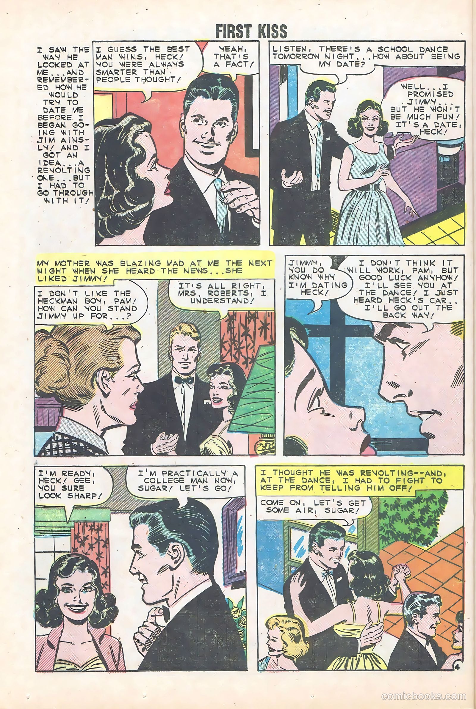 First Kiss #13 (1960) — page 24 of 36