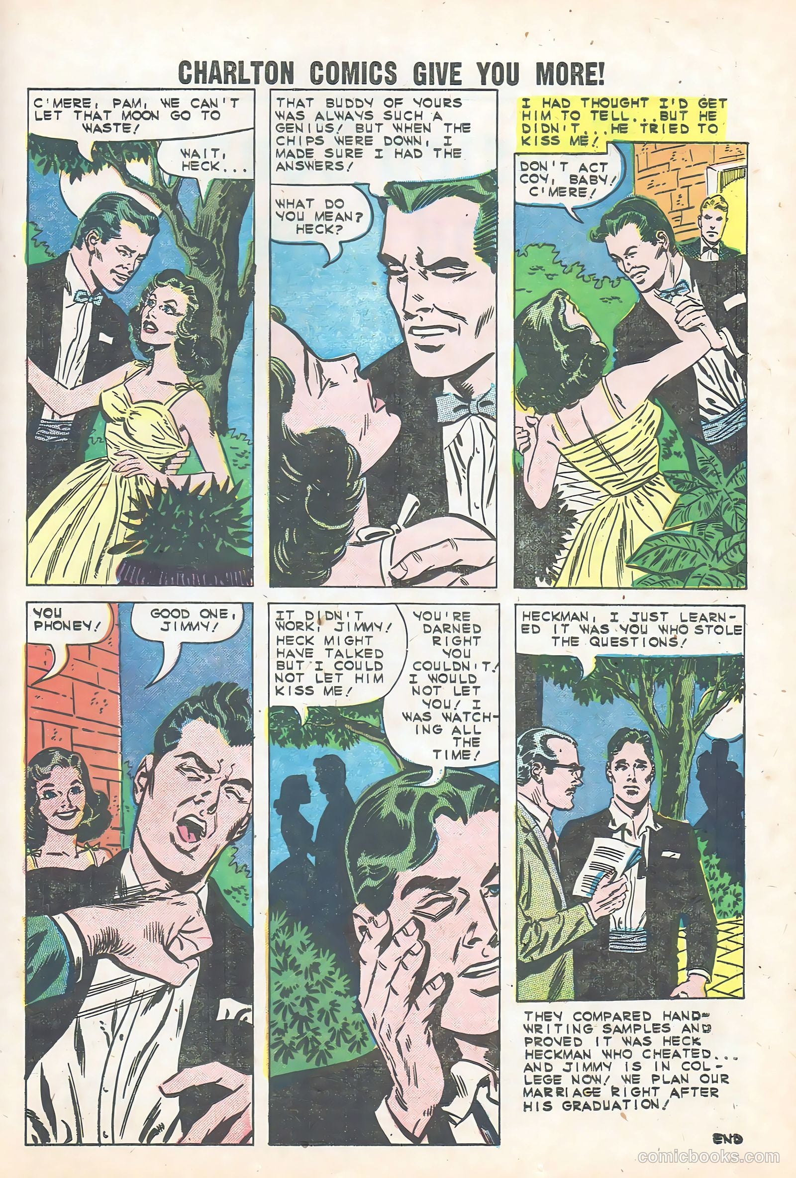 First Kiss #13 (1960) — page 25 of 36