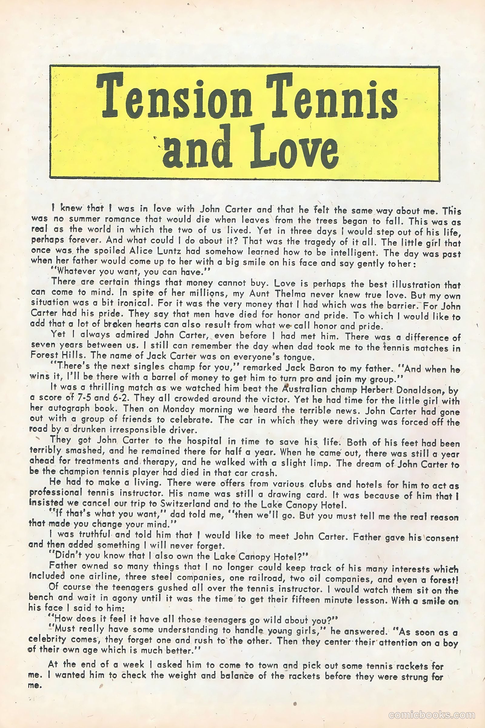 First Kiss #13 (1960) — page 26 of 36