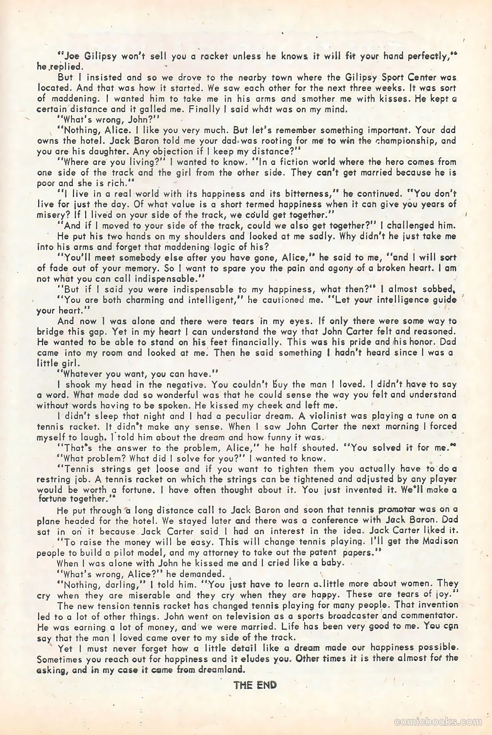 First Kiss #13 (1960) — page 27 of 36