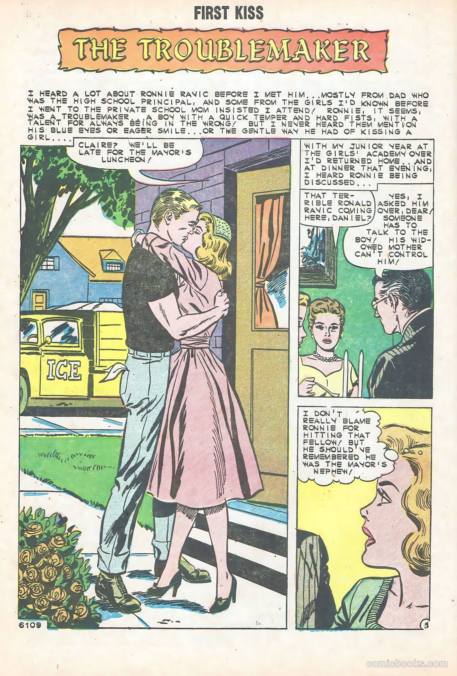 First Kiss #13 (1960) — page 28 of 36