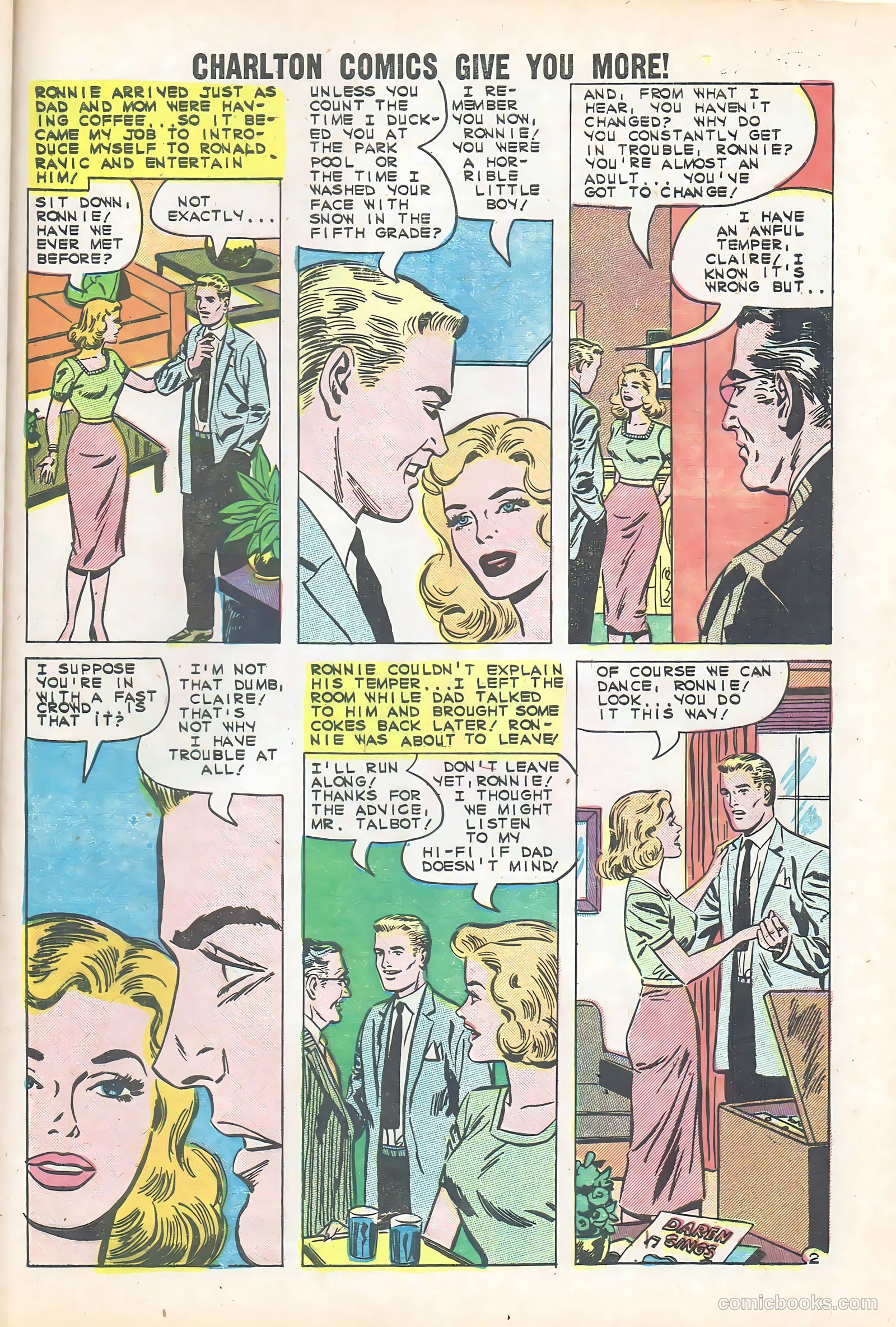 First Kiss #13 (1960) — page 29 of 36