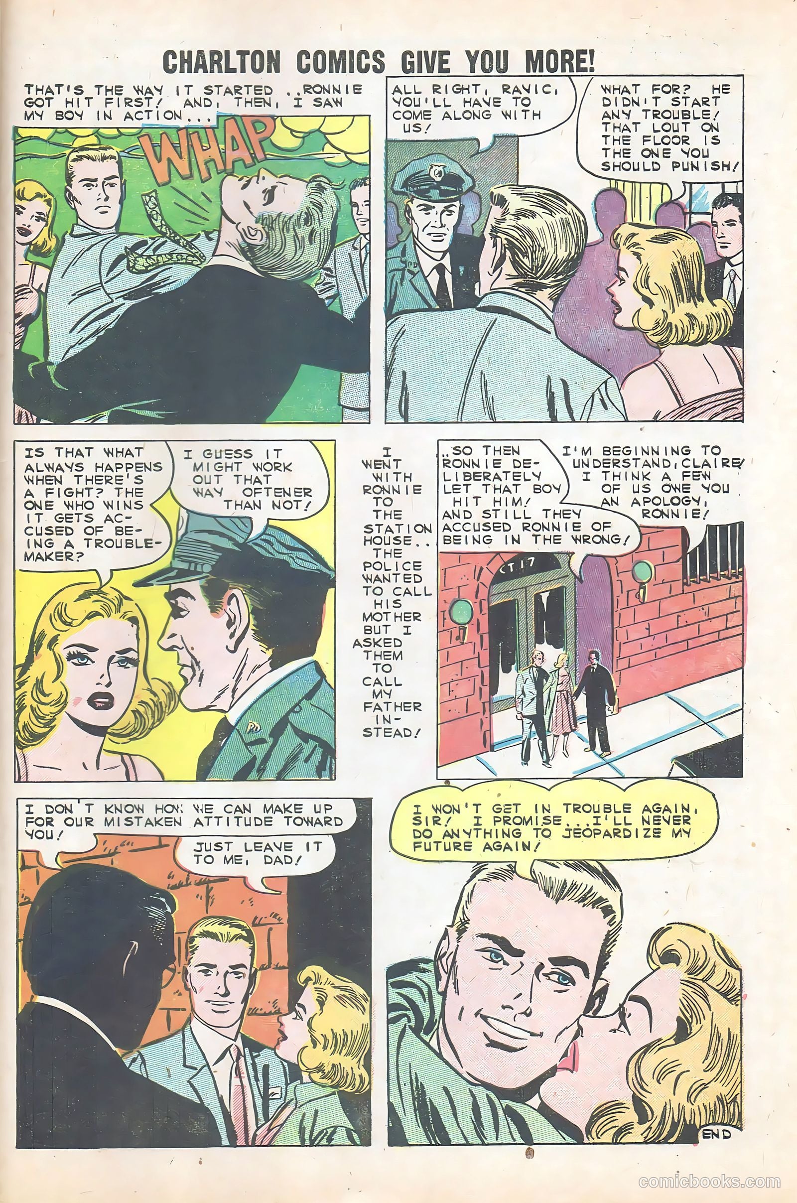 First Kiss #13 (1960) — page 33 of 36