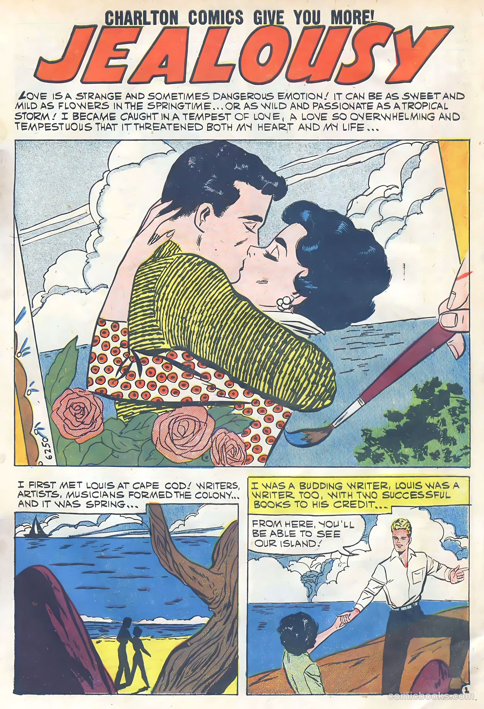 First Kiss #14 (1960) — page 3 of 36