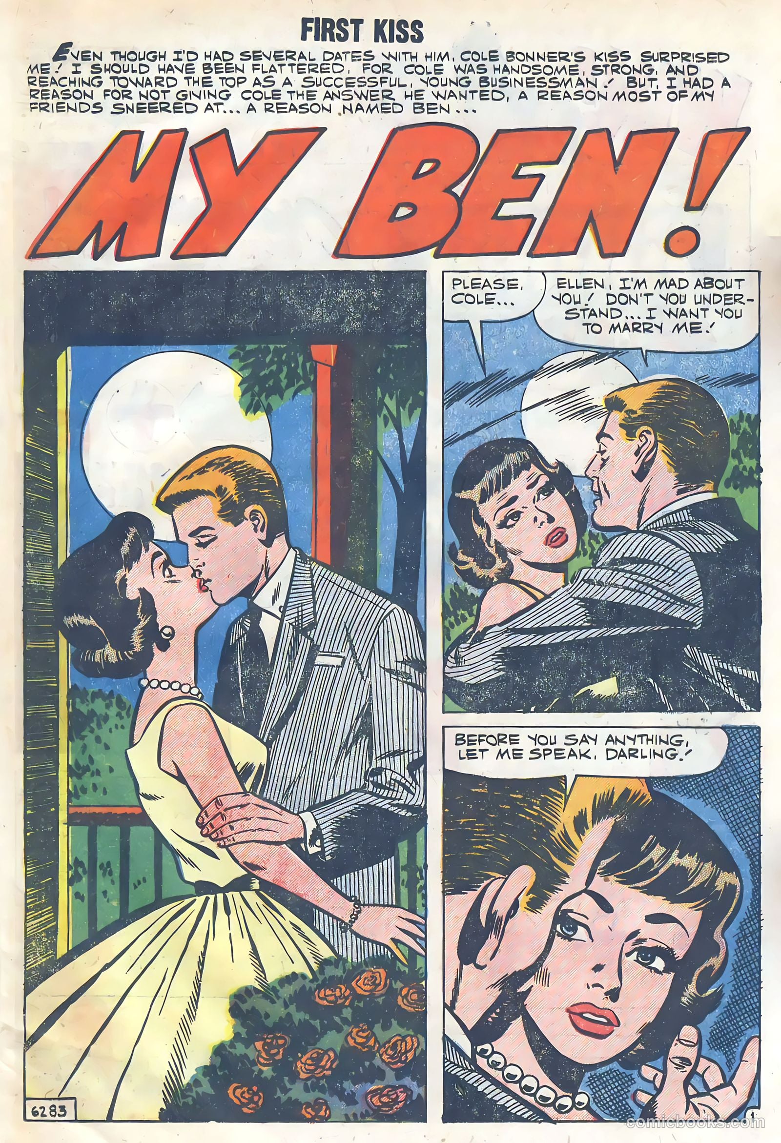 First Kiss #14 (1960) — page 12 of 36