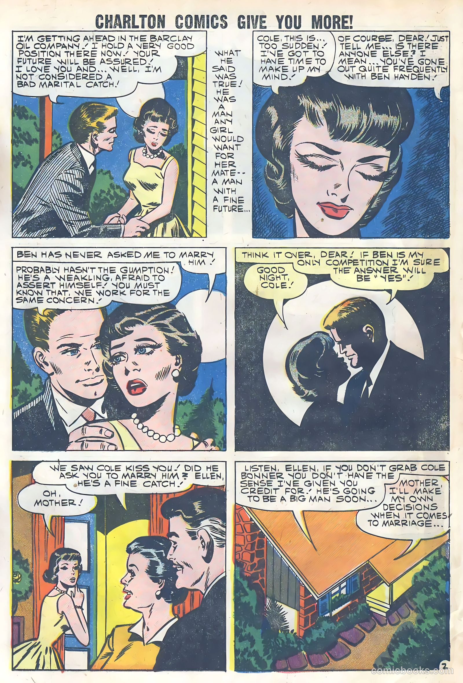 First Kiss #14 (1960) — page 13 of 36