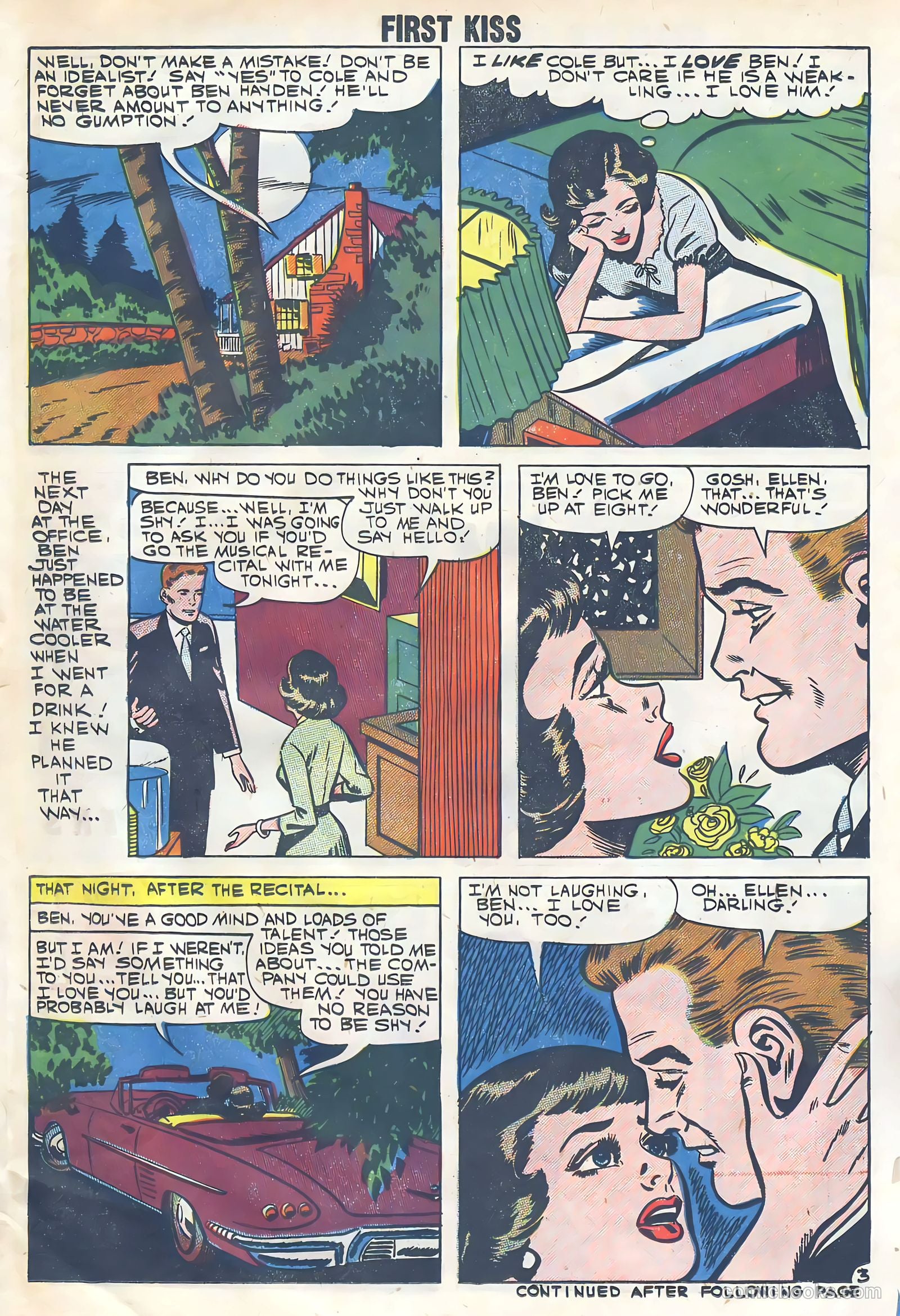 First Kiss #14 (1960) — page 14 of 36