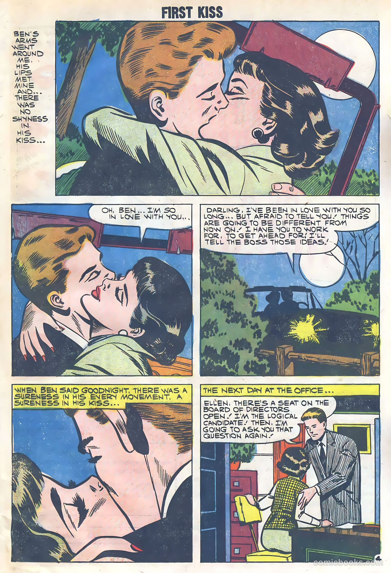 First Kiss #14 (1960) — page 16 of 36