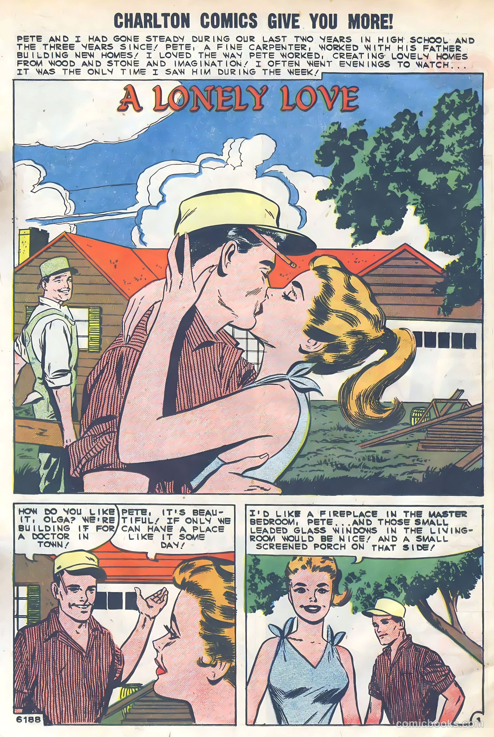First Kiss #14 (1960) — page 19 of 36